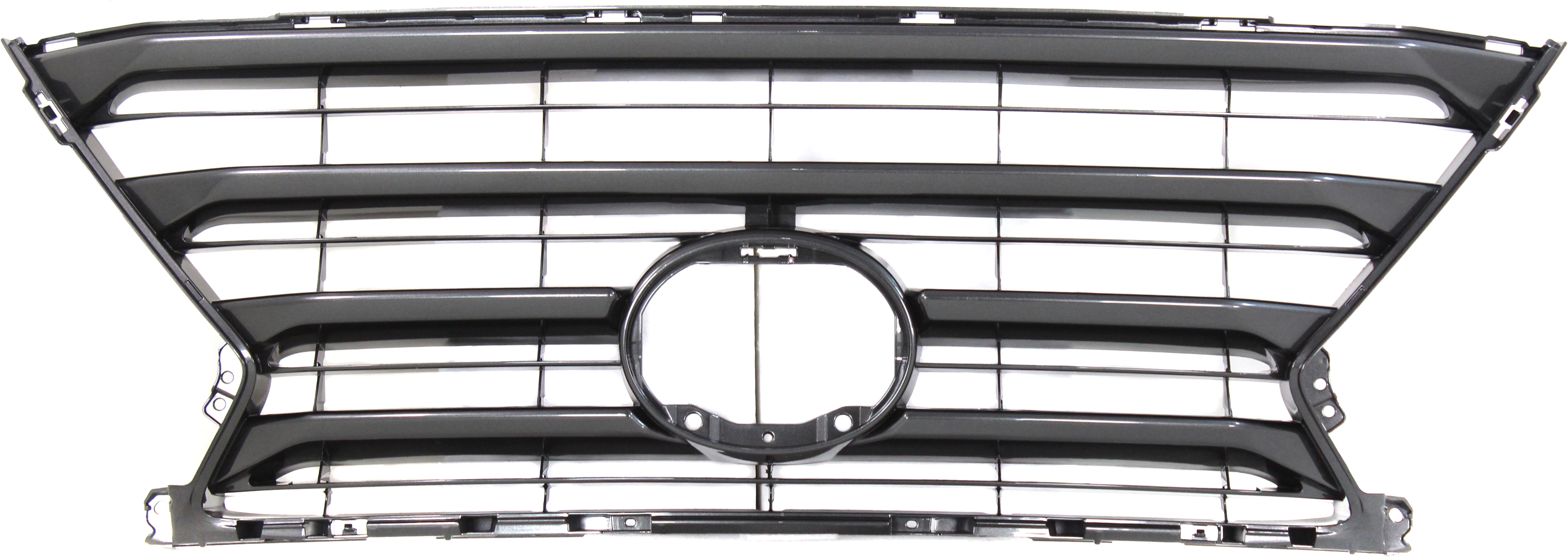 AM NX200T NX300H 15-17 GRILLE Painted Silver Shell and Insert NX200T w o F Sport Pkg CAPA SKU REPL070147Q Partslink LX1200172C OEM 5311178010