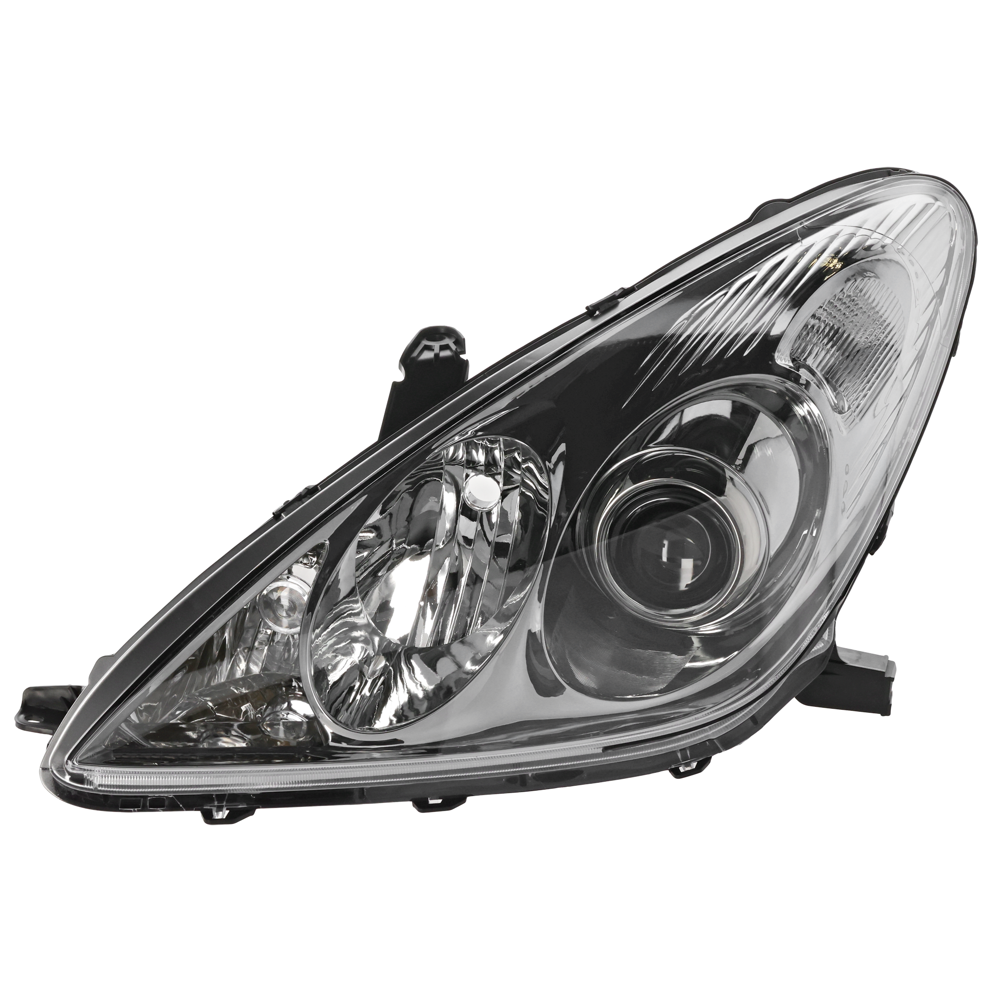 AM ES330-05-06 HEAD LAMP LH Lens and Housing HID Xenon w o HID Kit SKU REPL100112 Partslink LX2502126 OEM 8118533571