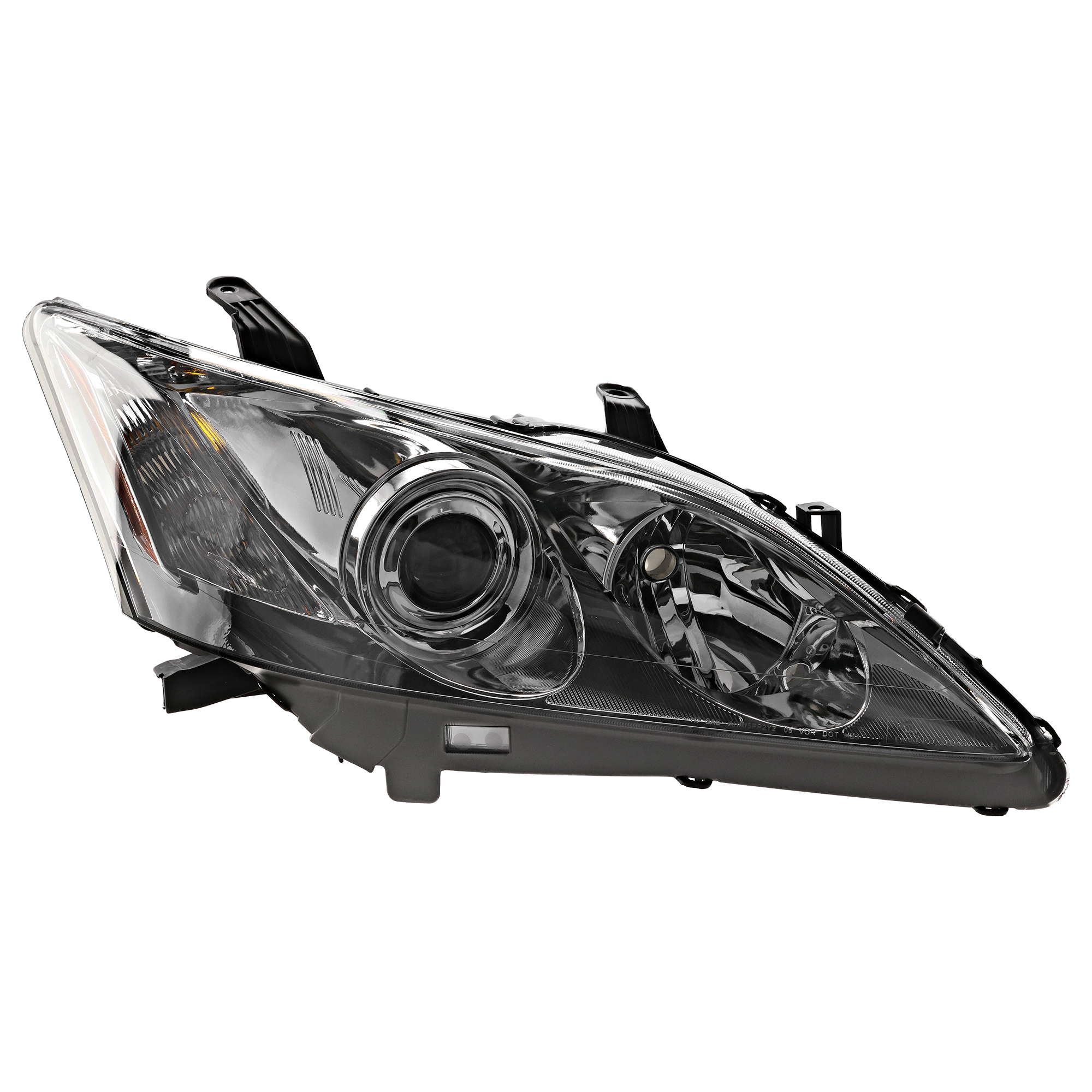 AM ES350-07-09 HEAD LAMP RH Lens and Housing Halogen SKU REPL100117 Partslink LX2503134 OEM 8113033670