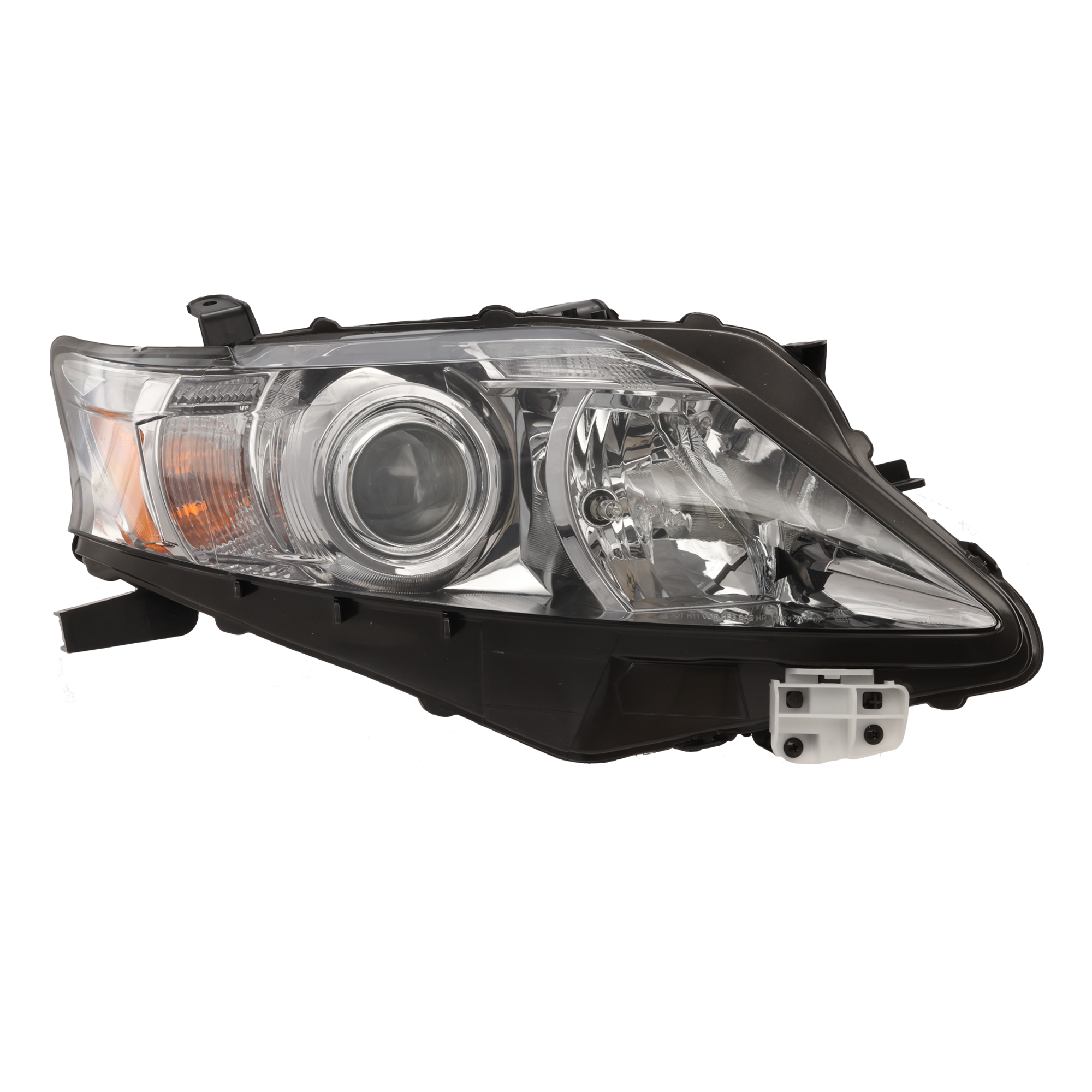 AM RX350-10-12 HEAD LAMP RH Assembly Halogen Canada Built Vehicle Chrome Interior SKU REPL100119 Partslink LX2503147 OEM 811100E050-811100E170