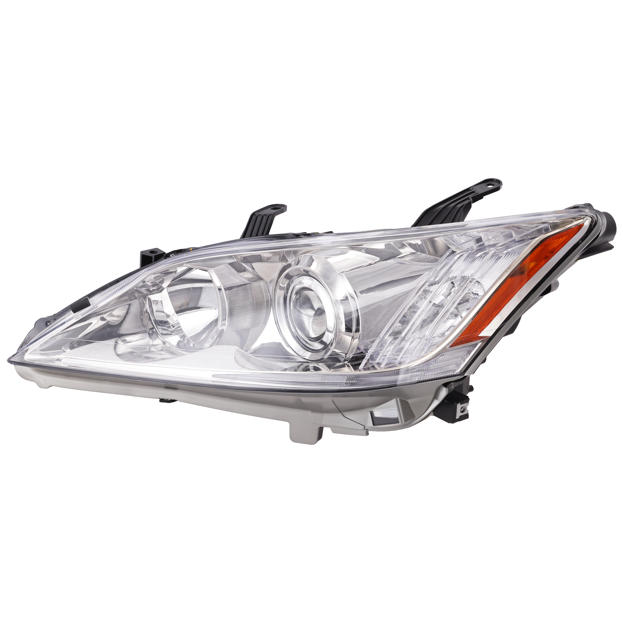AM ES350-10-11 HEAD LAMP LH Lens and Housing Halogen SKU REPL100318 Partslink LX2518116 OEM 8117033740