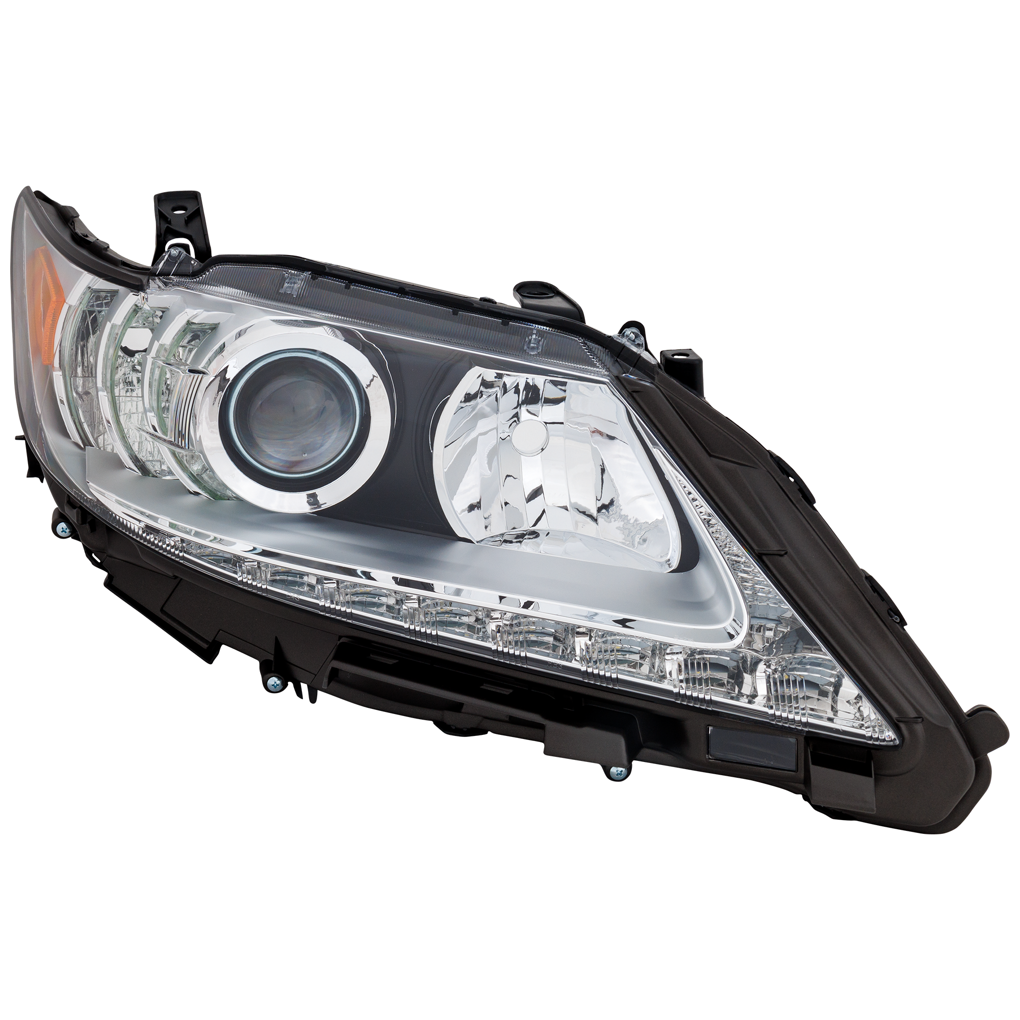 AM ES300H ES350-13-15 HEAD LAMP RH Lens and Housing HID Xenon w o HID Kit SKU REPL100385 Partslink LX2519140 OEM 8114533B50 PFM