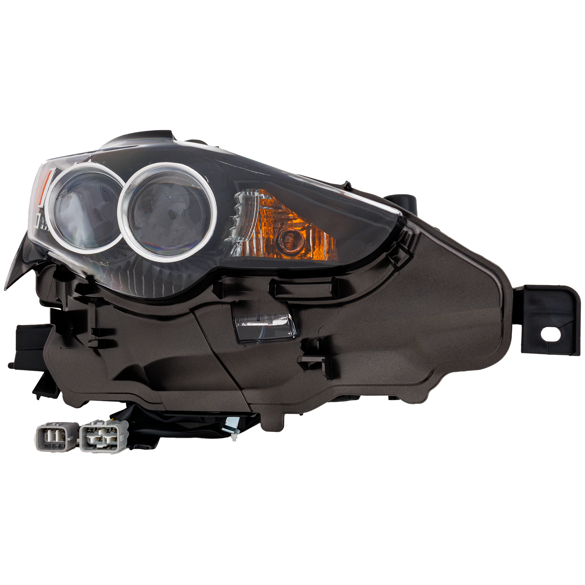 AM IS250 IS350-14-16 HEAD LAMP RH Assembly LED Exc. Base and C Model CAPA SKU REPL100395Q Partslink LX2519141C OEM 8114553751