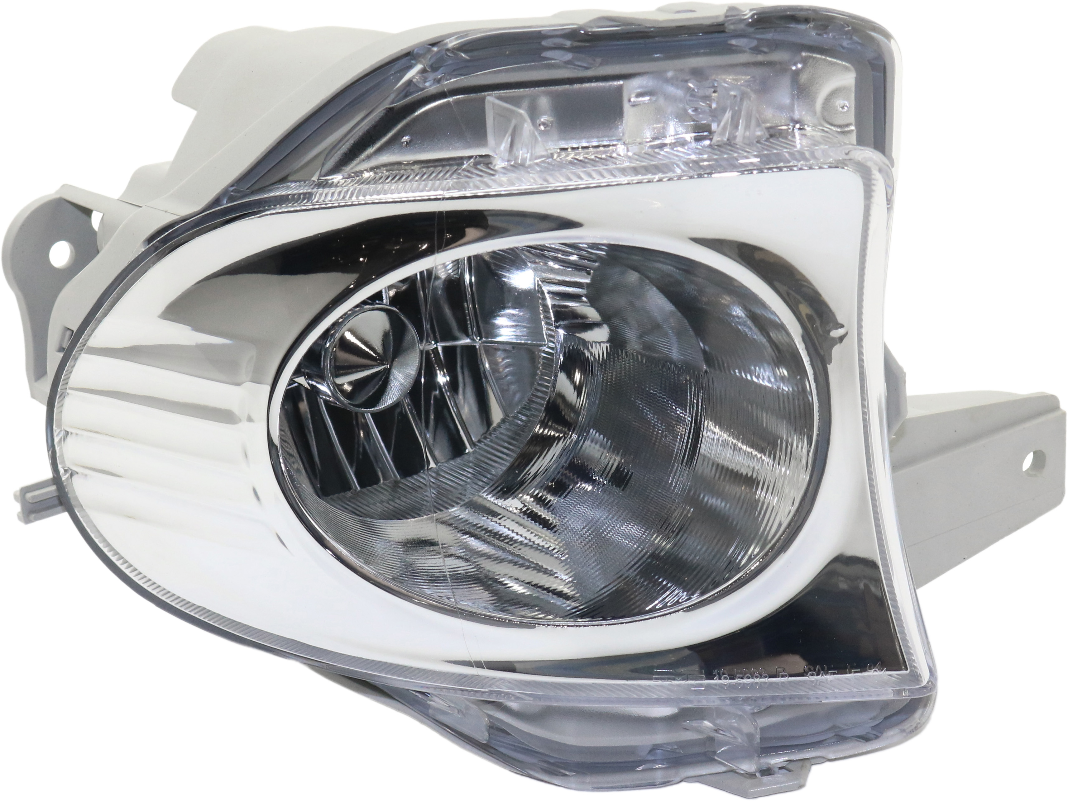 AM ES350-10-12 FRONT FOG LAMP RH Lens and Housing CAPA SKU REPL107523Q Partslink LX2595105C OEM 8121133220