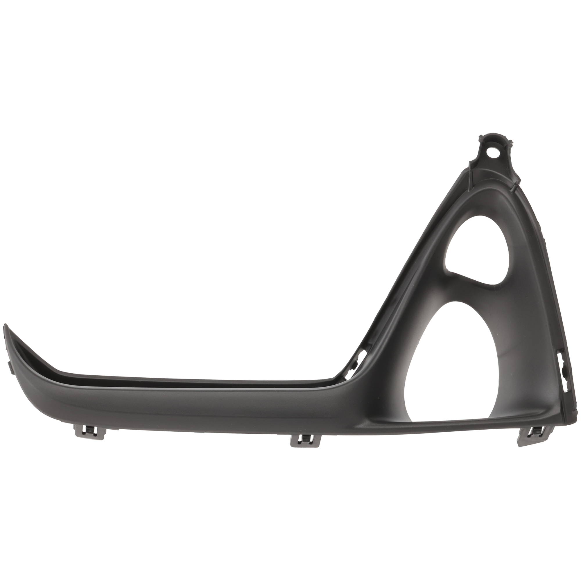 AM RX350 RX450H 16-19 FRONT FOG LAMP MOLDING LH Textured Black Side Garnish w or w o F Sport Pkg w Cornering Lights SKU REPL108204 Partslink LX1038117 OEM 531420E020