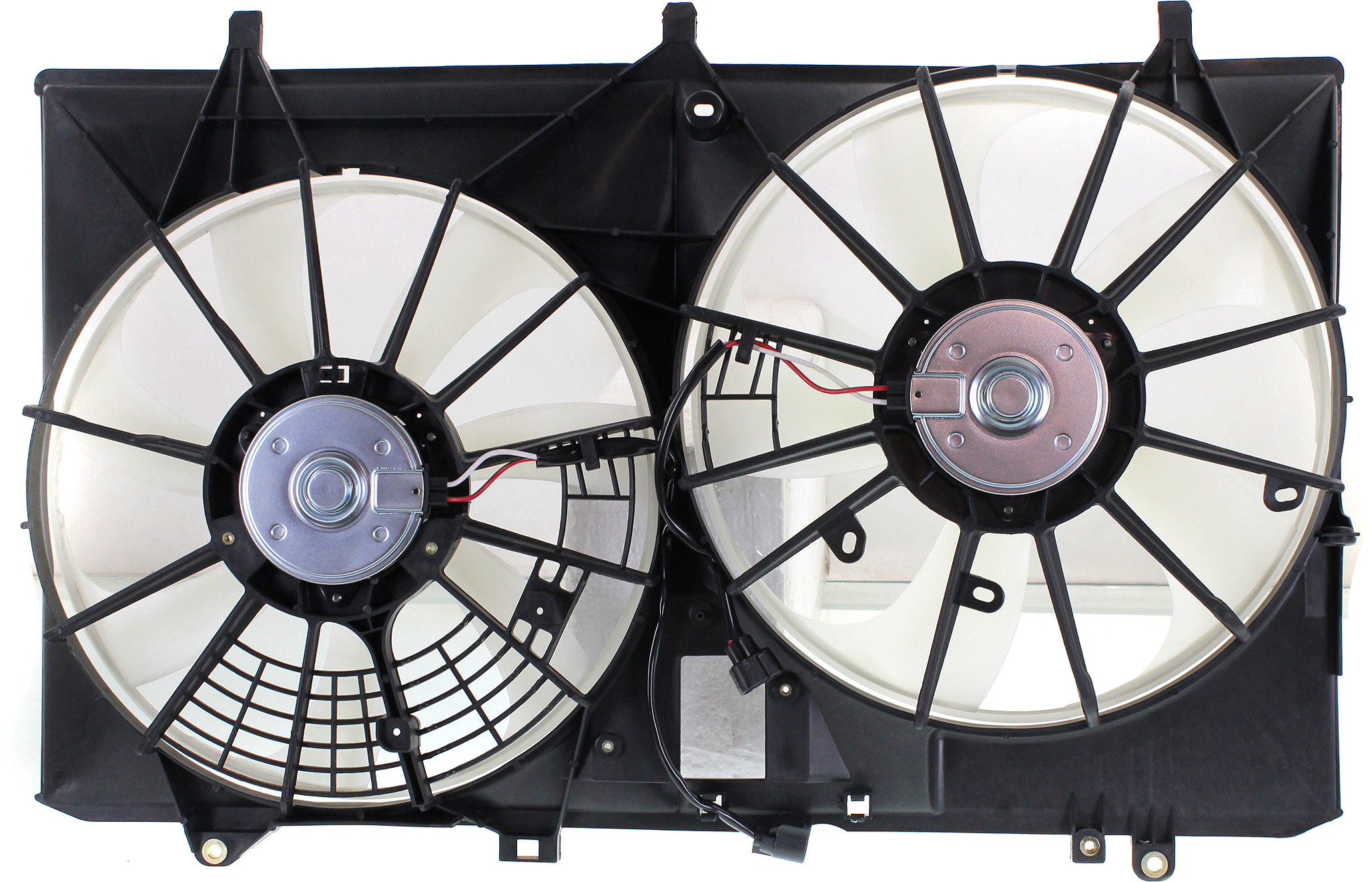 AM SIENNA 11-13 RADIATOR FAN ASSEMBLY 2.7L w o Control module SKU REPL160908 Partslink TO3115167 OEM 163630V120 PFM 163630V110-1636