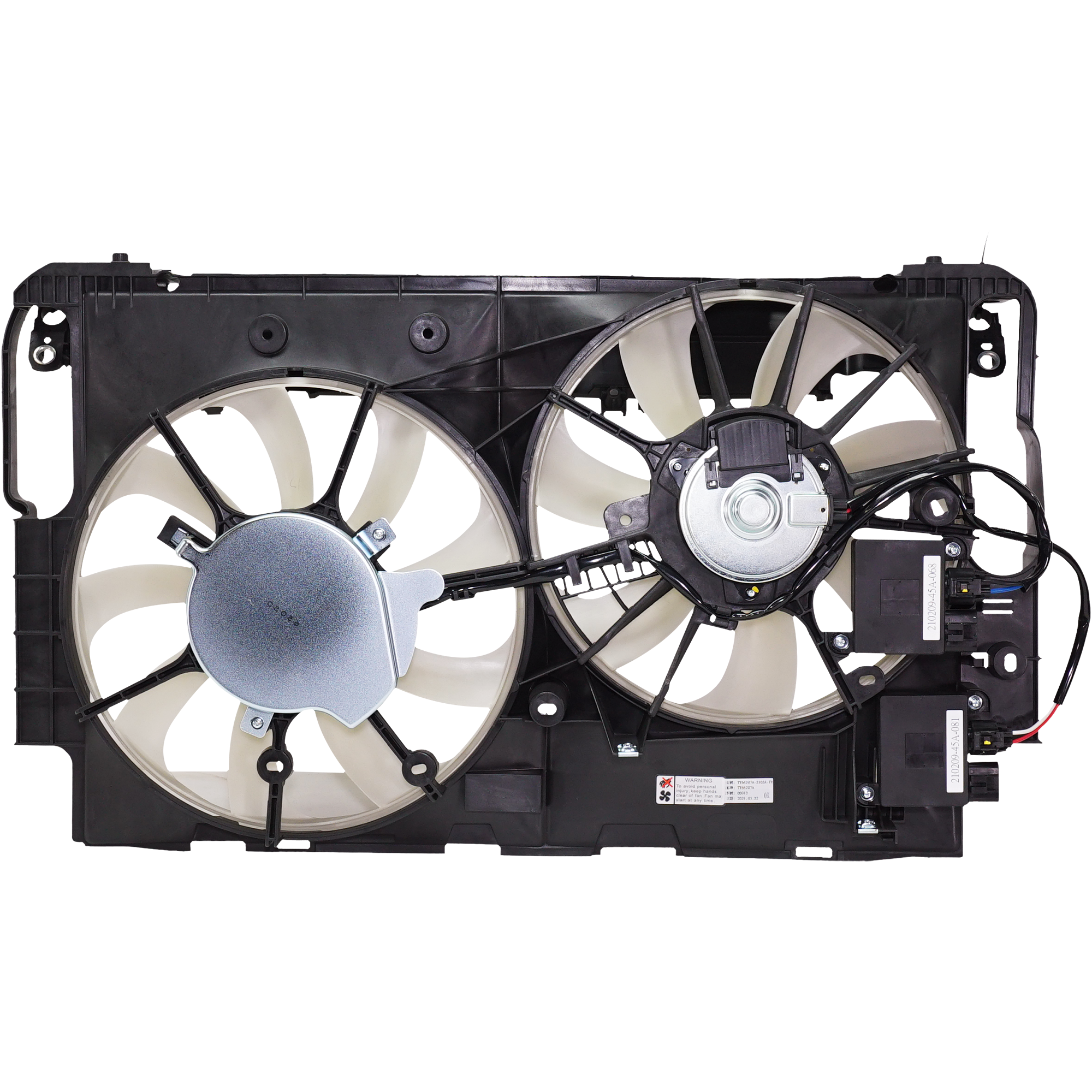 AM NX200T 15-17 NX300-18-21 RADIATOR FAN ASSEMBLY Gas w Control Modules SKU REPL160914 Partslink LX3115147 OEM 1671136210 PFM