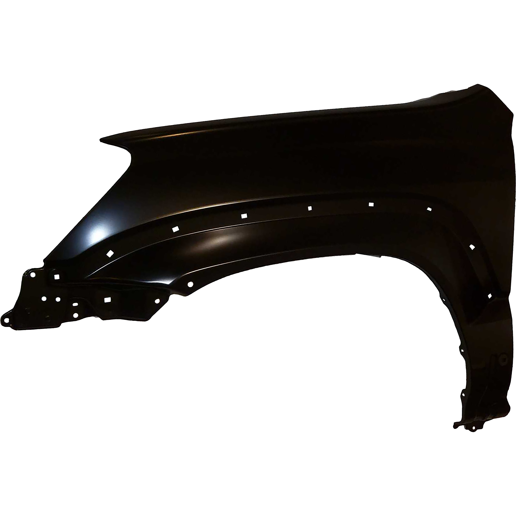 AM GX470-03-09 FRONT FENDER LH Primed w Side Lamp Hole SKU REPL220104 Partslink LX1240116 OEM 538026A130