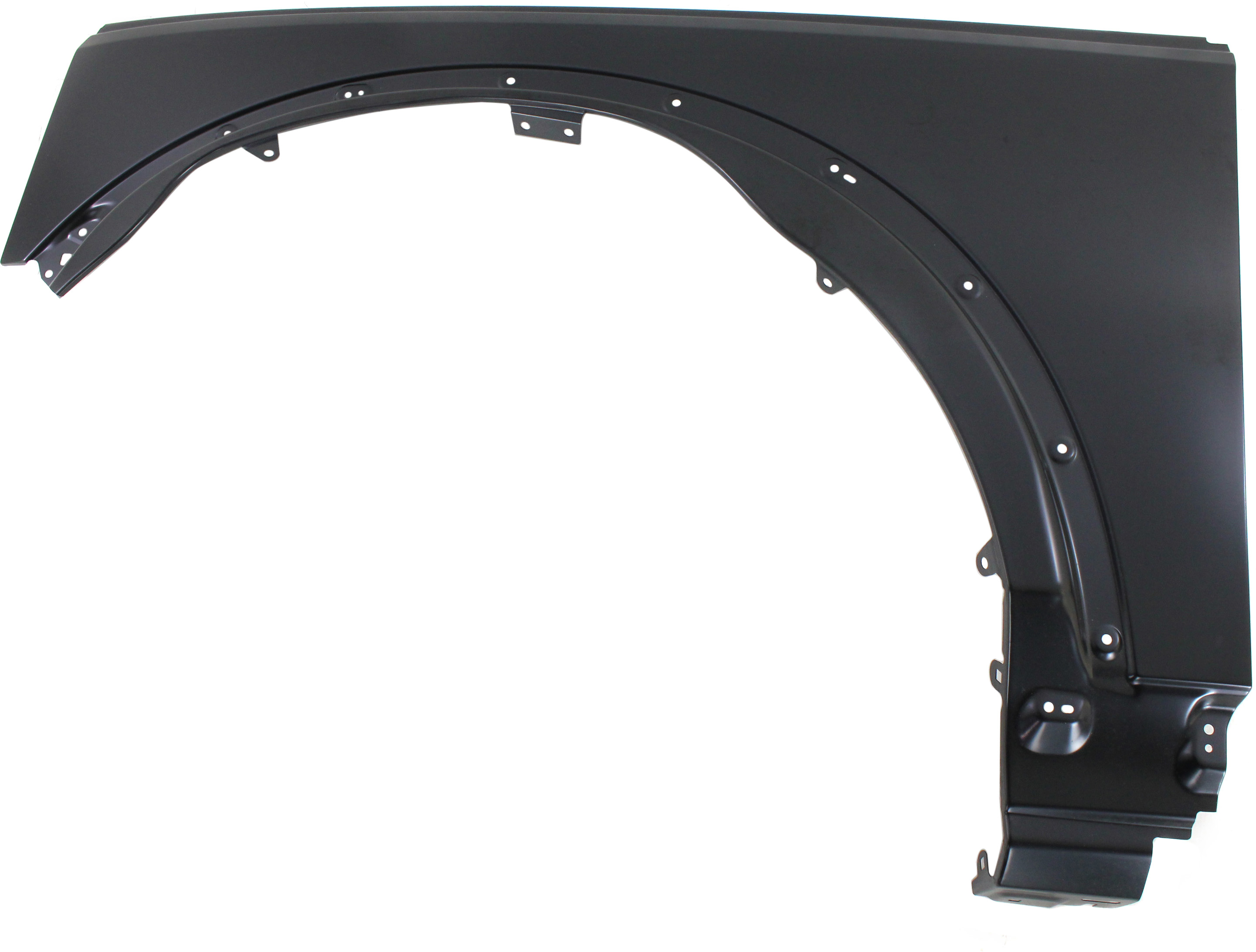 AM LR3-05-09 FRONT FENDER LH Primed Steel SKU REPL220146 Partslink RO1240103 OEM ASB780030