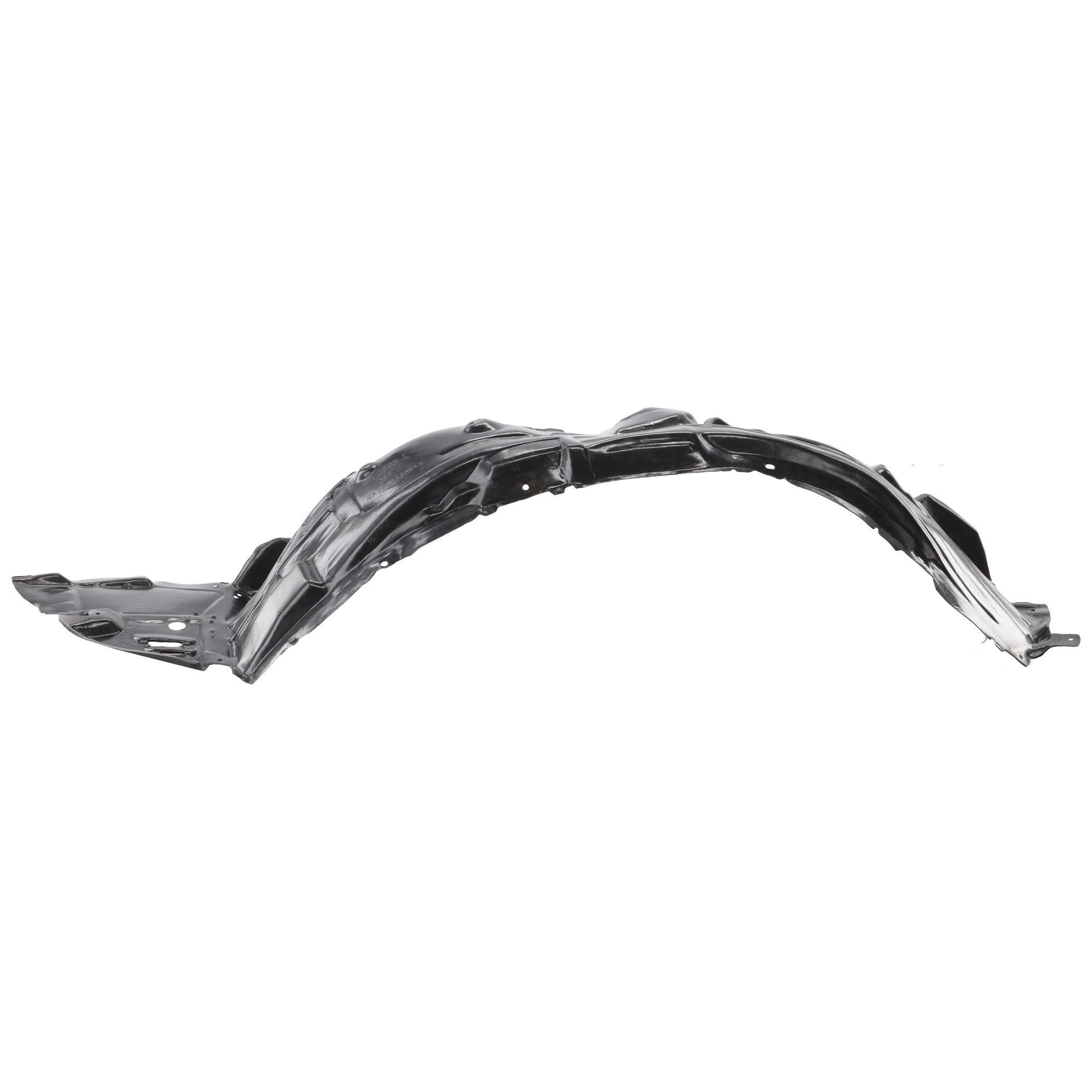 AM GS350 GS450H GS460-08-11 FRONT FENDER LINER LH Inner Plastic Vacuum Form SKU REPL222102 Partslink LX1248106 OEM 5380630150