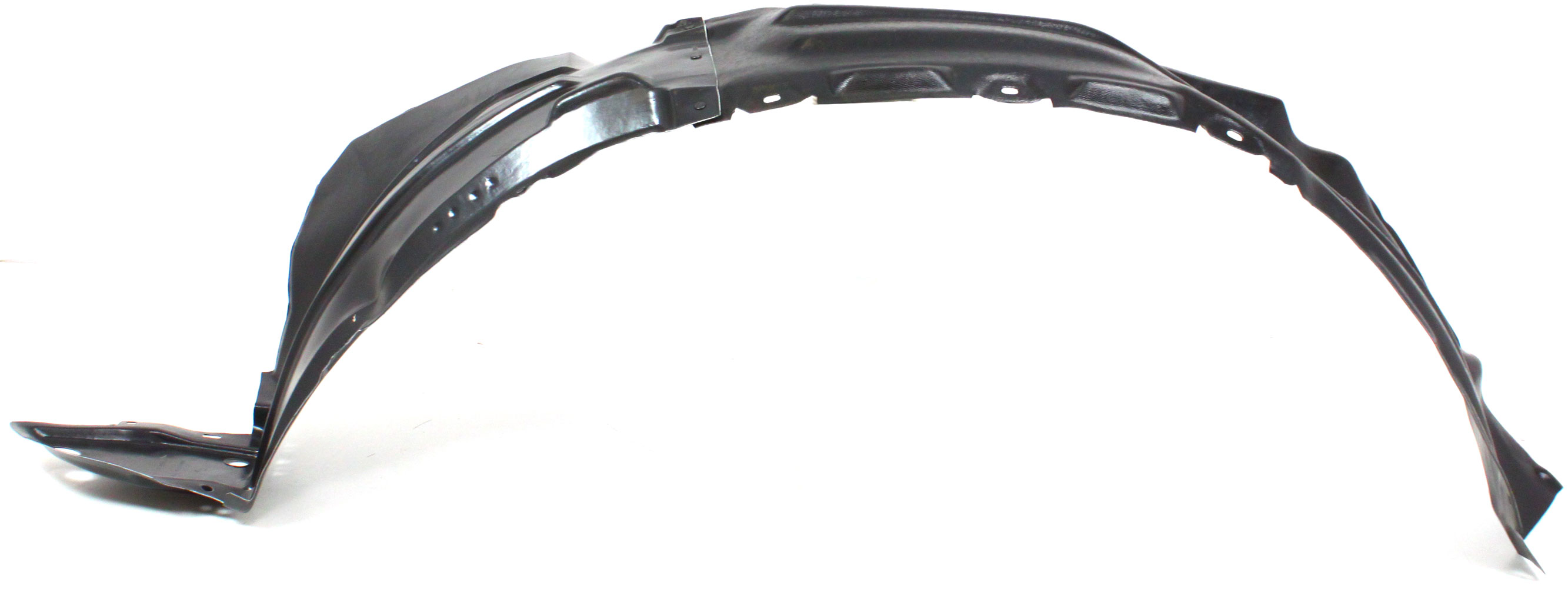 AM LX570-08-15 FRONT FENDER LINER LH Front Section Plastic Vacuum Form SKU REPL222106 Partslink LX1248107 OEM 5387660070