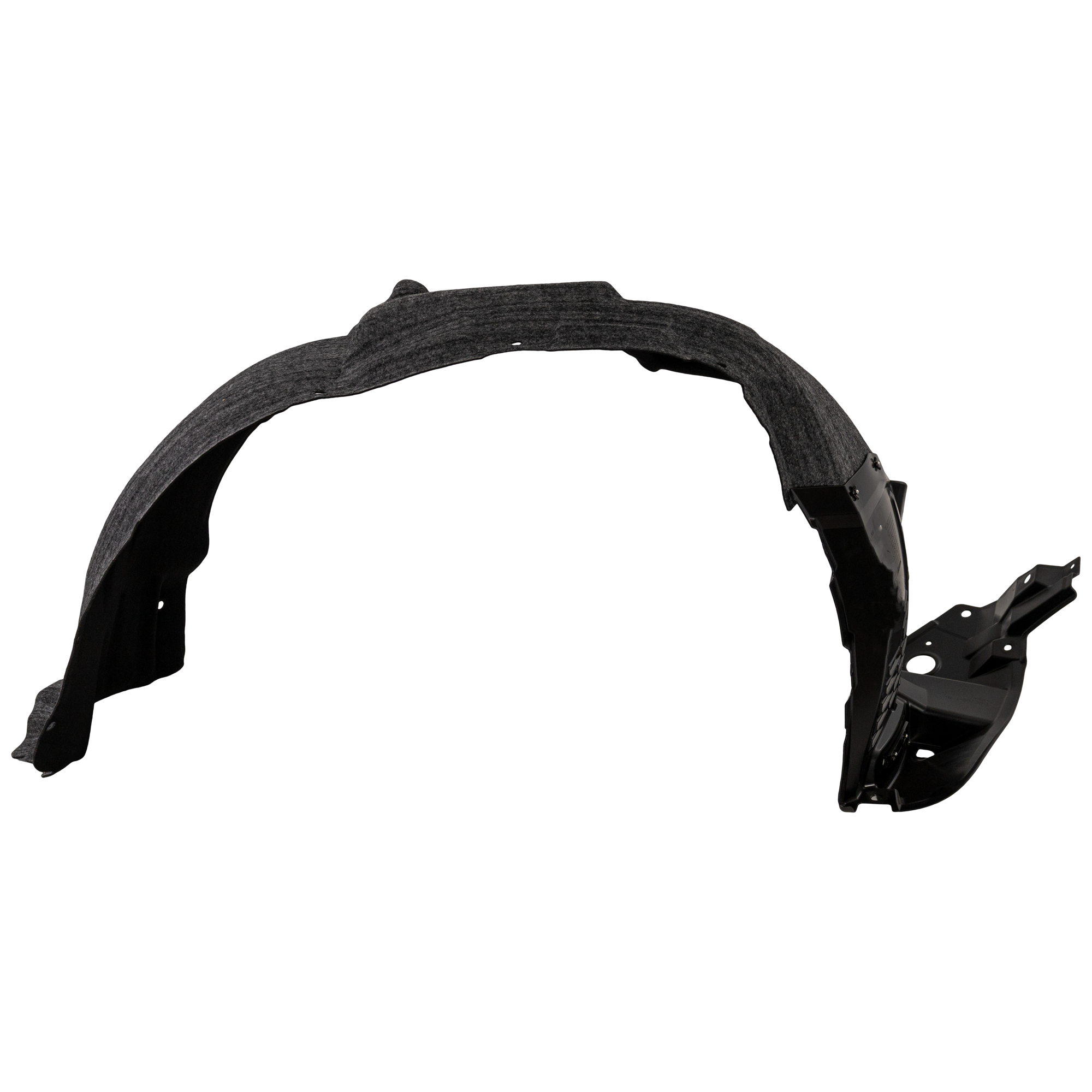 AM RX350 RX450H 13-15 FRONT FENDER LINER RH w o F Sport Pkg Plastic Vacuum Form CAPA SKU REPL222139Q Partslink LX1249120C OEM 538050E060
