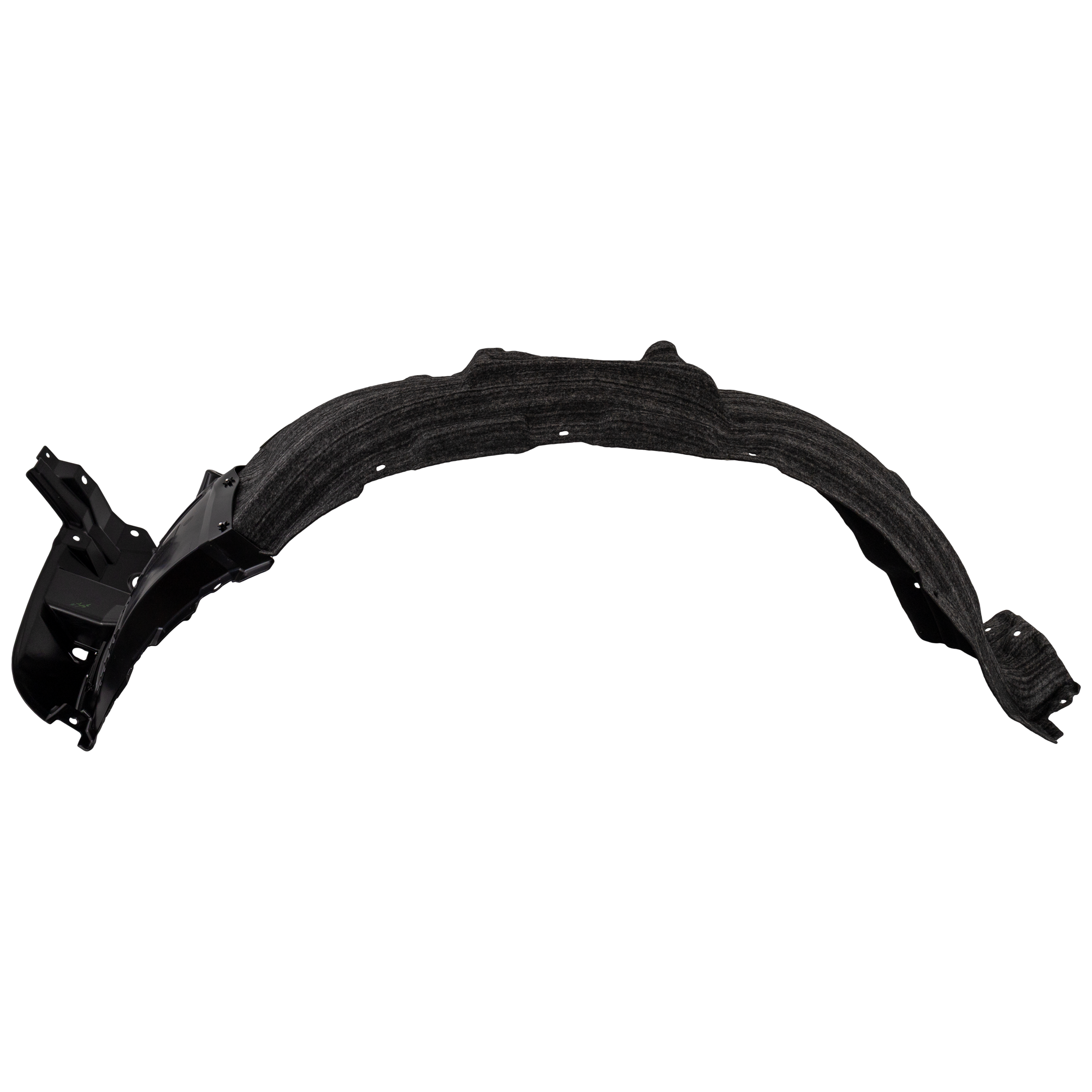 AM RX350 RX450H 13-15 FRONT FENDER LINER LH w o F Sport Pkg Plastic Vacuum Form CAPA SKU REPL222140Q Partslink LX1248120C OEM 538060E080