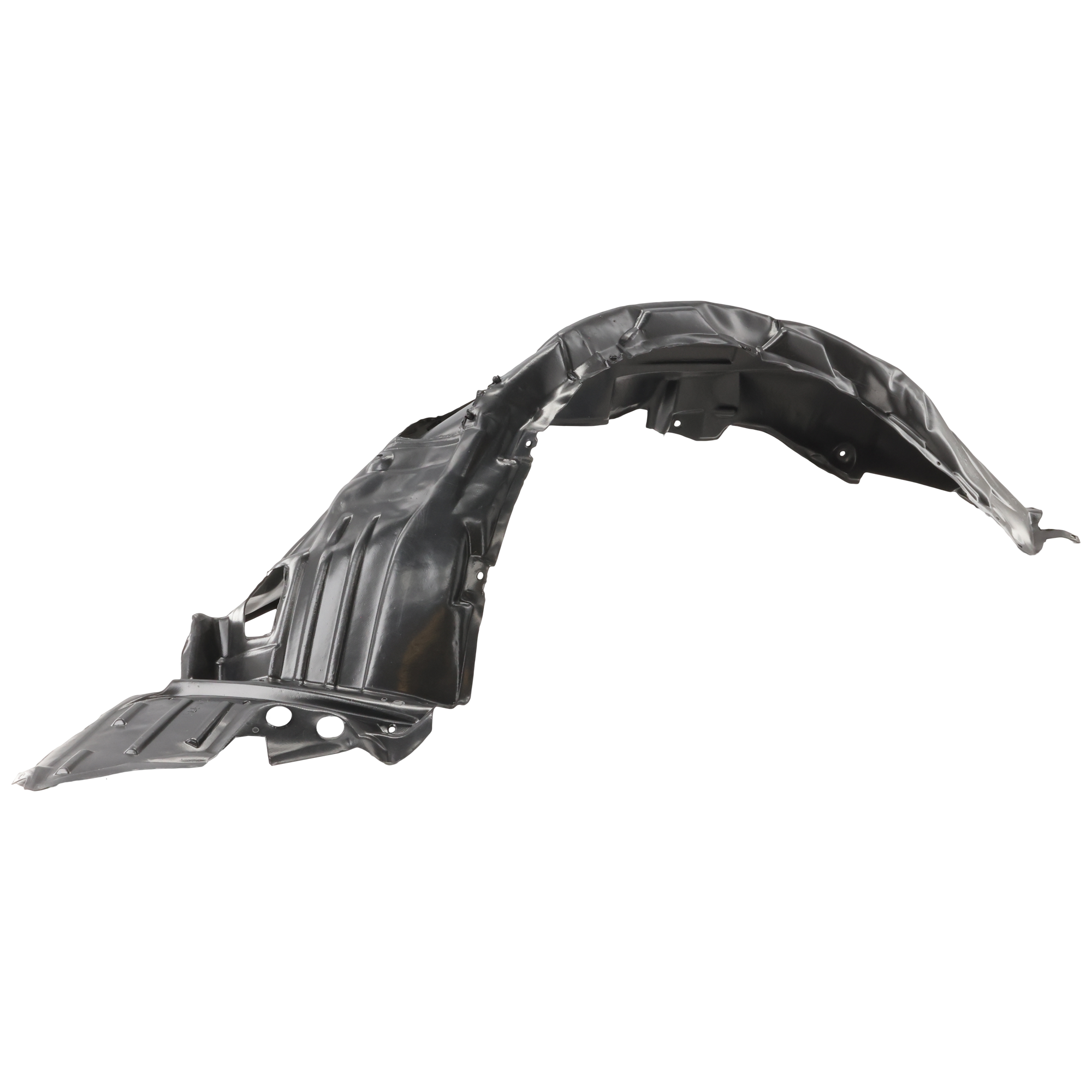 AM GS350 GS450H 13-15 FRONT FENDER LINER LH Plastic Vacuum Form Assembly w Extension Sheet SKU REPL222146 Partslink LX1248122 OEM 5380630203