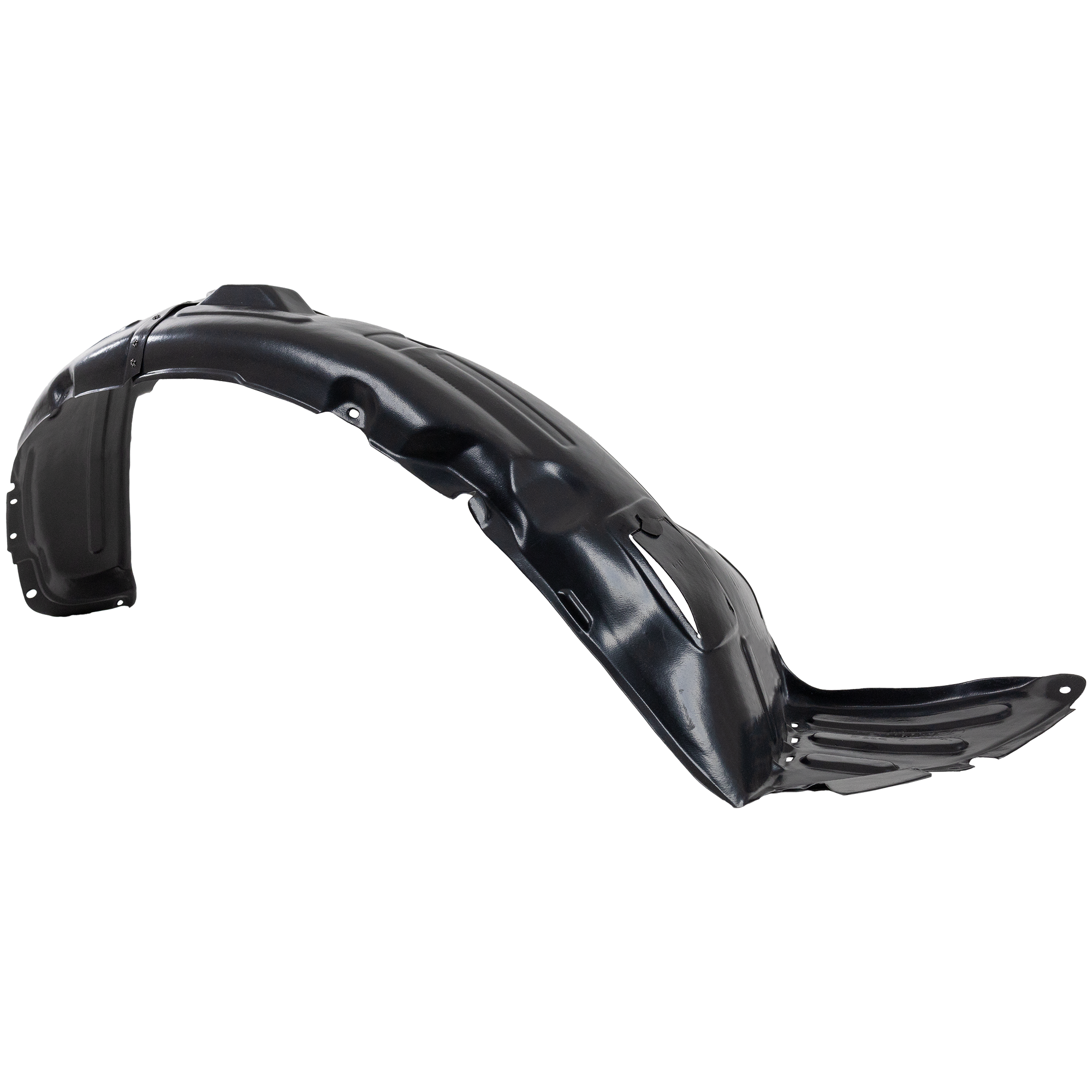 AM IS250 IS350-06-08 FRONT FENDER LINER LH Plastic Vacuum Form w Extension Sheet CAPA SKU REPL222148Q Partslink LX1250112C OEM 5380653020