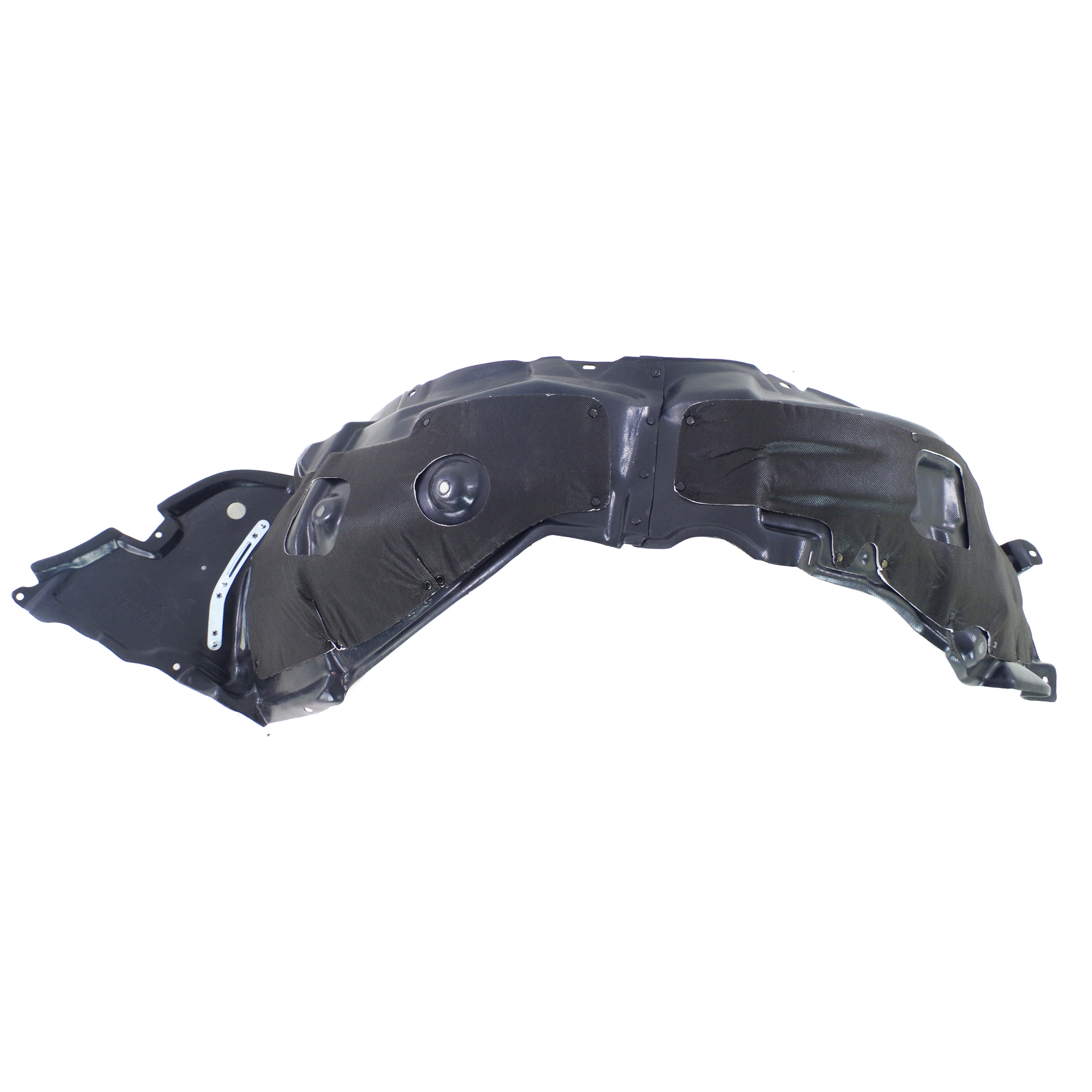 AM IS250 IS350-11-13 FRONT FENDER LINER RH Plastic Vacuum Form Exc. C Model w Extension Sheet CAPA SKU REPL222151Q Partslink LX1249116C OEM 5380553060