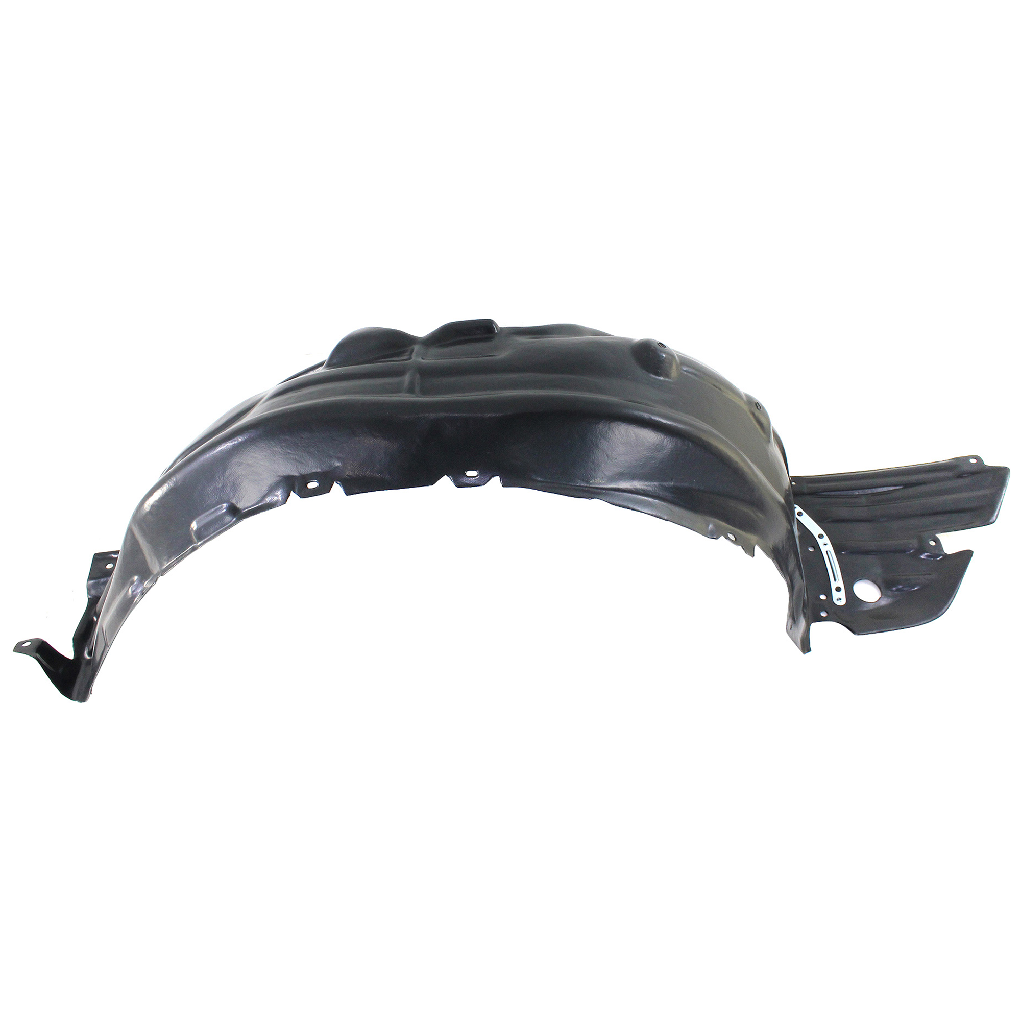 AM IS250 IS350 IS200T IS300-14-16 FRONT FENDER LINER RH Plastic Vacuum Form w Extension Sheet Exc. C Model CAPA SKU REPL222155Q Partslink LX1249126C OEM 5380553070