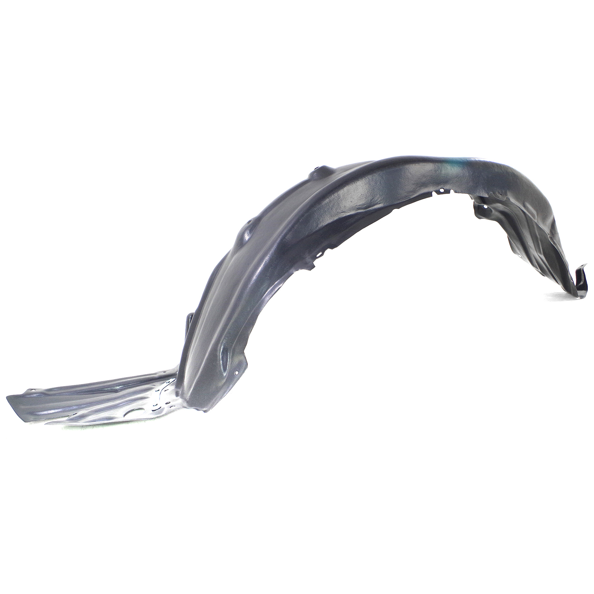 AM IS250 IS350 IS200T IS300-14-16 FRONT FENDER LINER LH Plastic Vacuum Form w Extension Sheet Exc. C Model CAPA SKU REPL222156Q Partslink LX1248126C OEM 5380653070