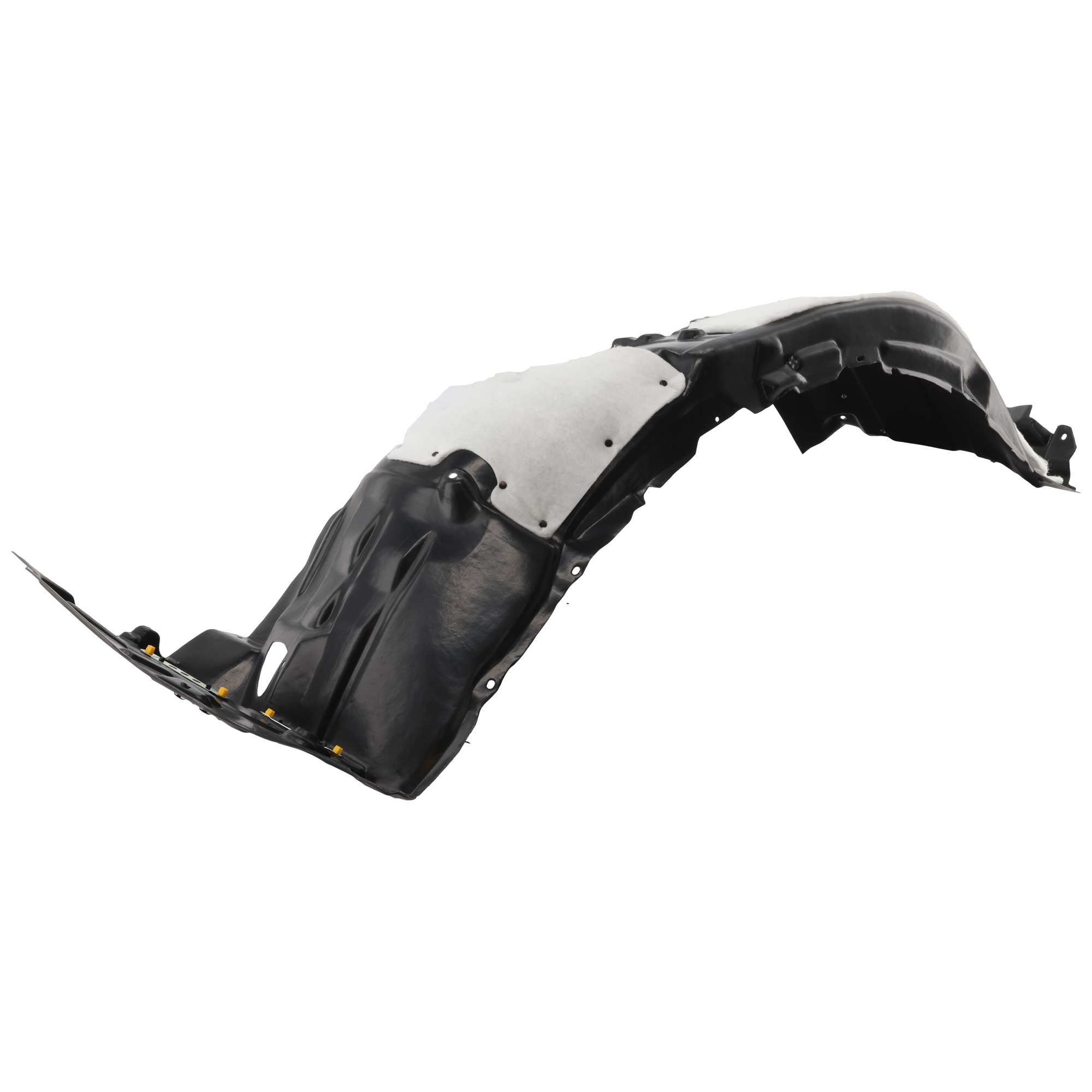 AM LS460 LS600H 13-17 FRONT FENDER LINER LH Plastic Vacuum Form w Extension Sheet LS460 w o F Sport Pkg SKU REPL222160 Partslink LX1248131 OEM 5380650070