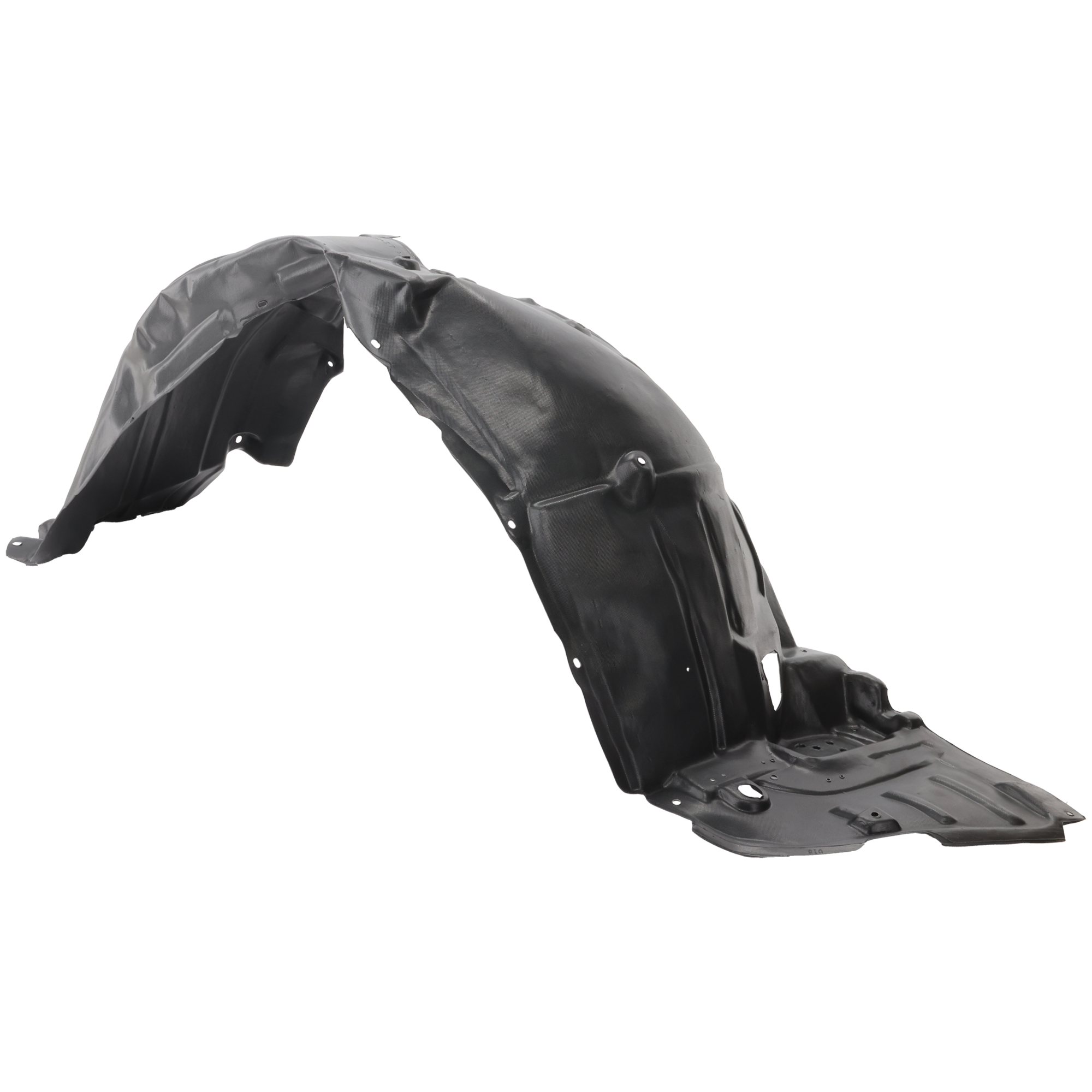 AM LS460-13-17 FRONT FENDER LINER RH Plastic Vacuum Form w Extension Sheet w F Sport Pkg SKU REPL222161 Partslink LX1249132 OEM 5380550080
