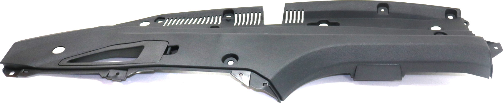 AM RX350 RX450H 10-15 RADIATOR SUPPORT COVER Air Intake Duct Seal Textured Plastic Japan Built SKU REPL251706 Partslink LX1224107 OEM 5329548042