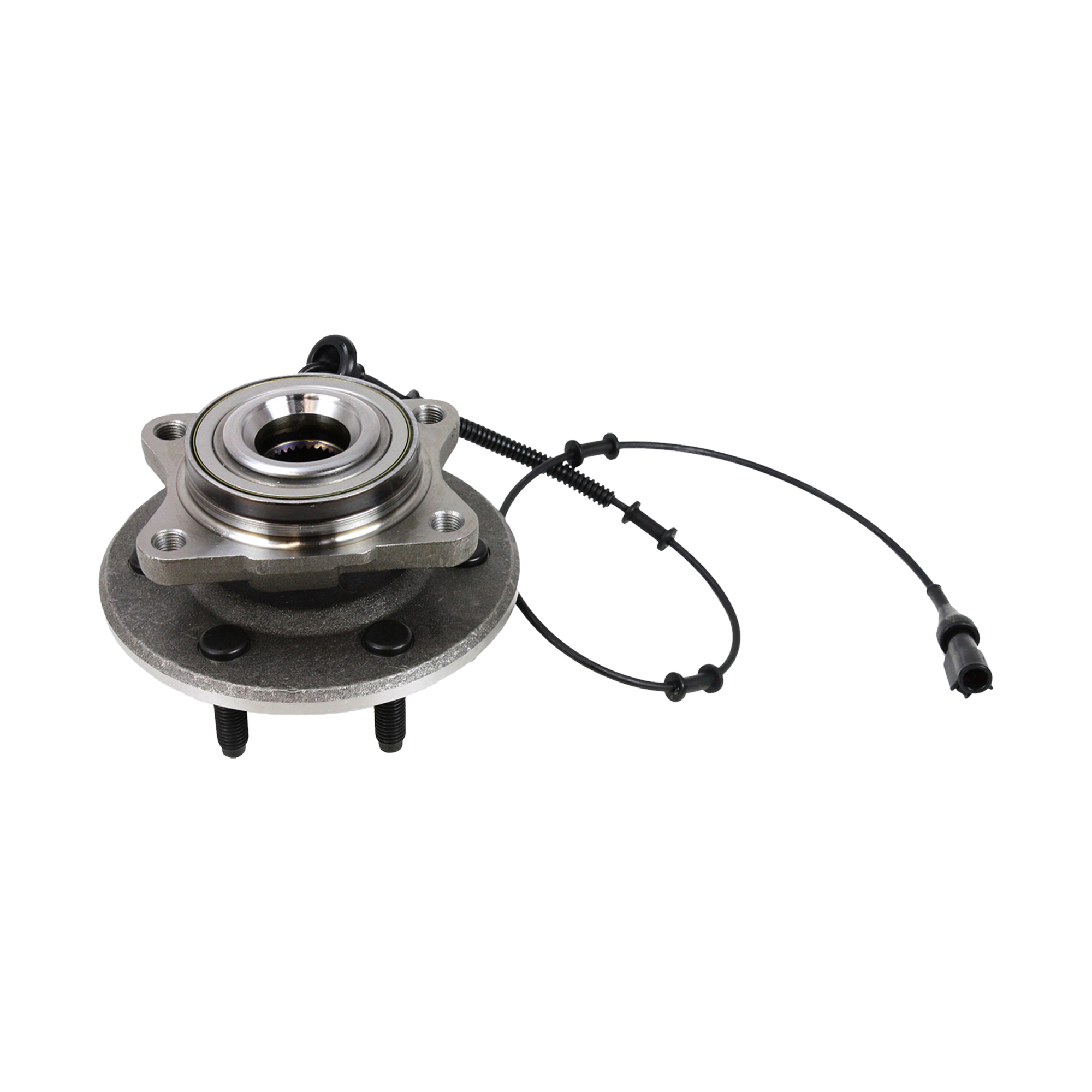 AM NAVIGATOR 03-06 REAR HUB ASSEMBLY RH=LH 6 Studs 6 x 134.76 mm PCD Bolt Pattern 4 Bolt Rectangular Flange w ABS SKU REPL285901 OEM 6L1Z1109F