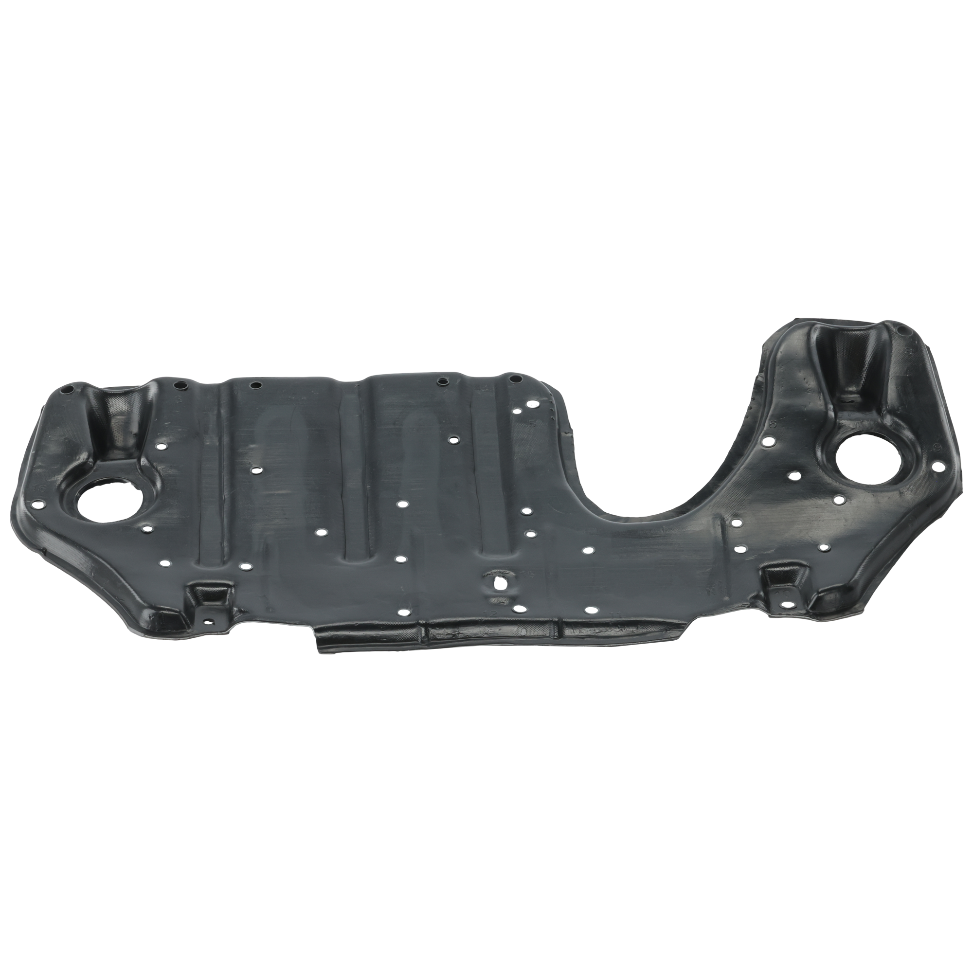 AM RX350 RX450H 10-15 SIENNA 11-20 HIGHLANDER 14-19 ENGINE SPLASH SHIELD Rear SKU REPL310126 Partslink LX1228131 OEM 514420E020-5144248040