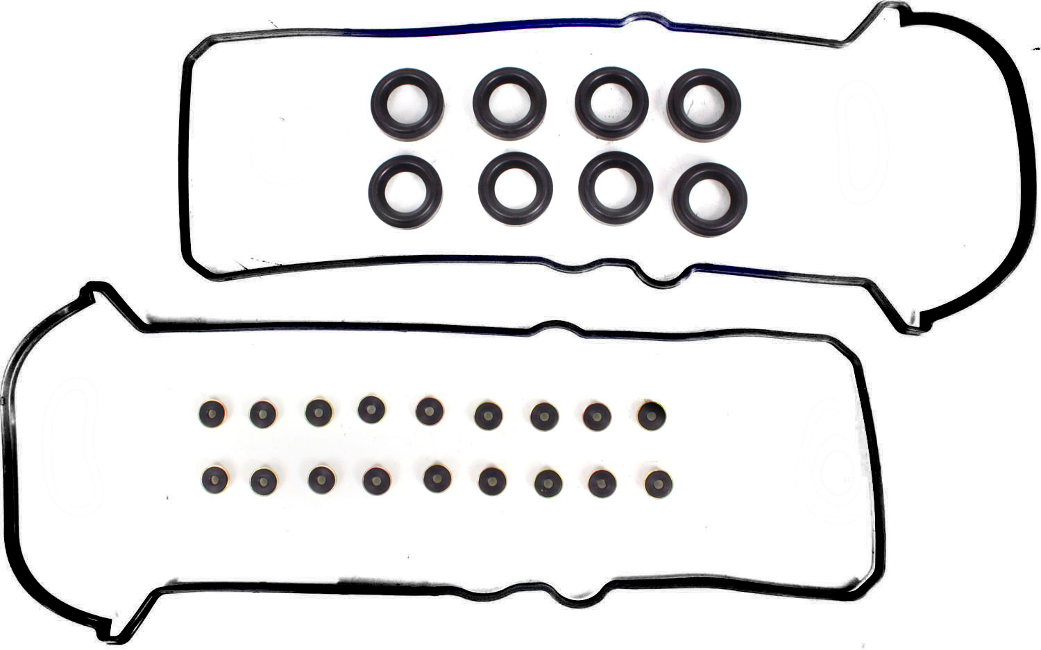 AM LX470-98-07 TUNDRA 00-09 VALVE COVER GASKET w PermaDry Molded Rubber Gasket Grommets and Spa SKU REPL312902 OEM 19841-151194502 VS10525 VS5034
