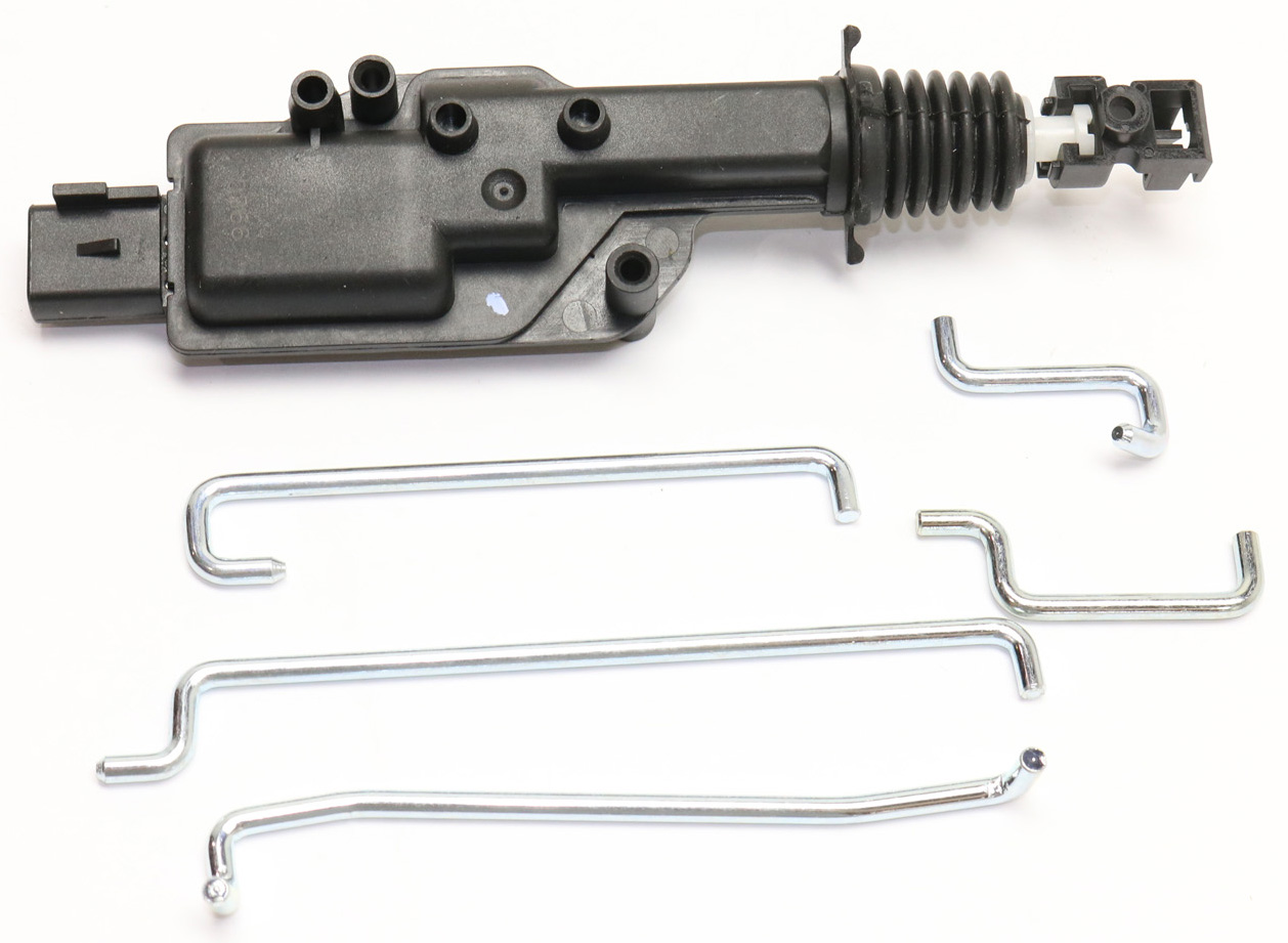 AM TOWN CAR 90-97 EXPLORER SPORT TRAC 01-03 REAR DOOR LOCK ACTUATOR MOTOR RH=LH Male Plug 12V SKU REPL315305 Partslink FO1524100 OEM F5VZ5426595A