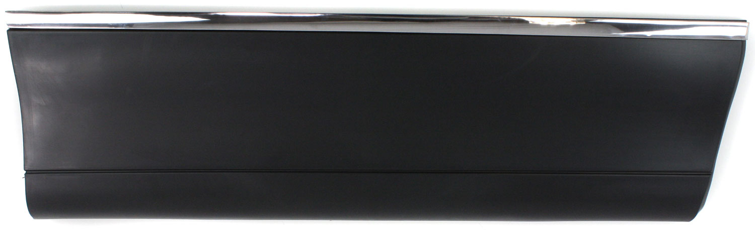 AM TOWN CAR 98-11 FRONT DOOR MOLDING RH Black SKU REPL461701 Partslink FO1305105 OEM 6W1Z5420878APTM