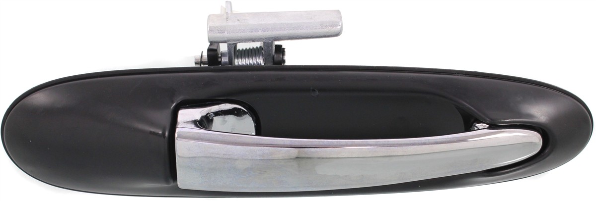 AM TOWN CAR 03-11 FRONT EXTERIOR DOOR HANDLE RH Chrome Black w o Key Hole SKU REPL462113 Partslink FO1311163 OEM 6W1Z5422404AA