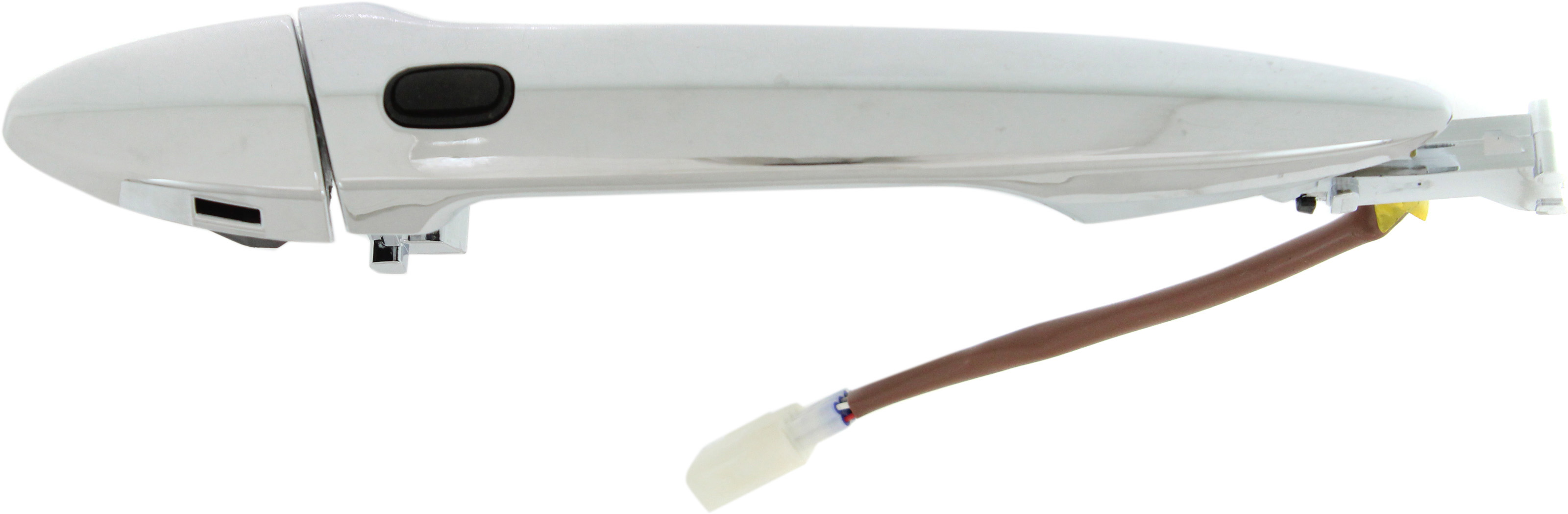 AM LS460-07-17 LS600h 08-16 FRONT EXTERIOR DOOR HANDLE RH Chr w o Keyhole w Sensor Plastic SKU REPL462123 Partslink LX1311103 OEM 6921733040-6921033090