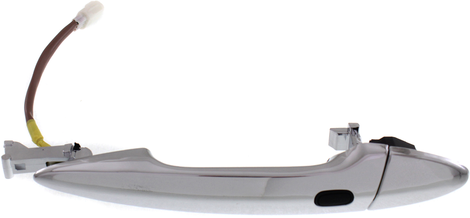 AM LS460-07-17 LS600h 08-16 FRONT EXTERIOR DOOR HANDLE LH Chr w o Keyhole w Sensor Plastic SKU REPL462124 Partslink LX1310103 OEM 6921833010-6922033060