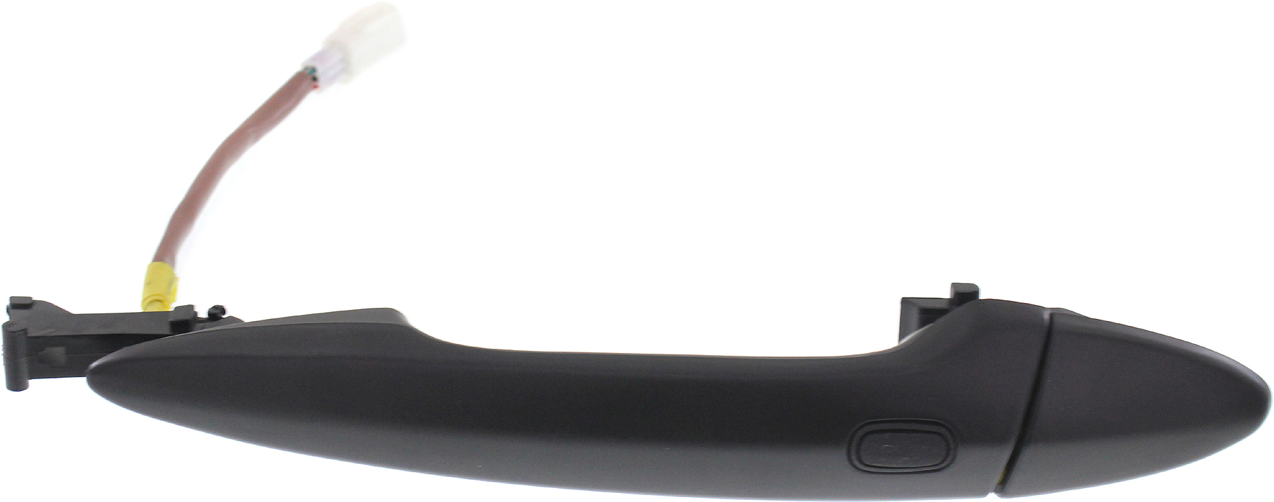 AM IS250 IS350-06-15 LS460-07-15 FRONT EXTERIOR DOOR HANDLE LH Outside Prmd Blk w o Keyhole w Sensor Plastic SKU REPL462126 Partslink LX1310104 OEM 6922053040C0 C1-6921853021C1