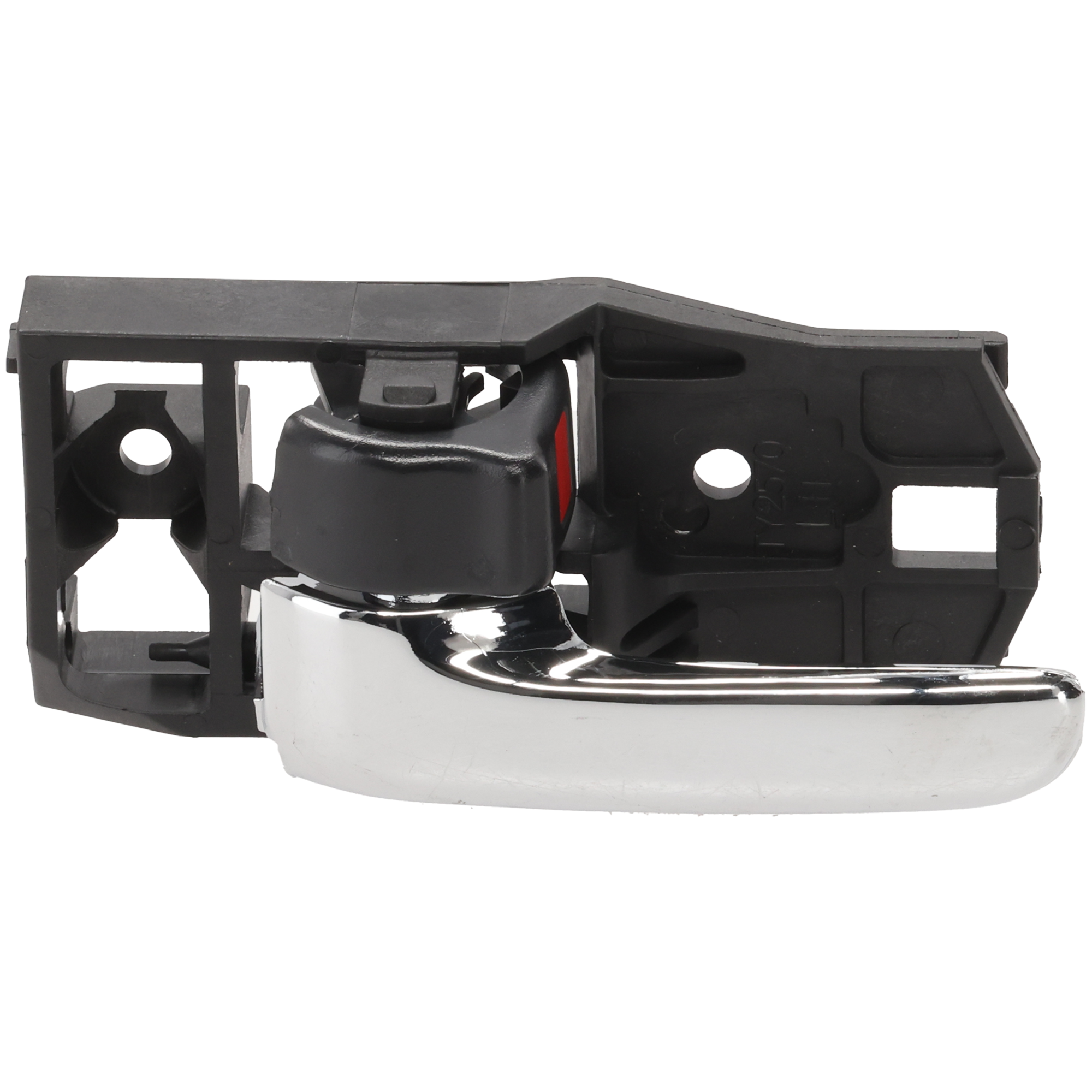 AM GX470-03-09 IS300-01-05 FRONT INTERIOR DOOR HANDLE LH Chrome Lever+Black Knob =REAR SKU REPL462132 Partslink LX1352103 OEM 6920647010C0-6920660100C0-6920