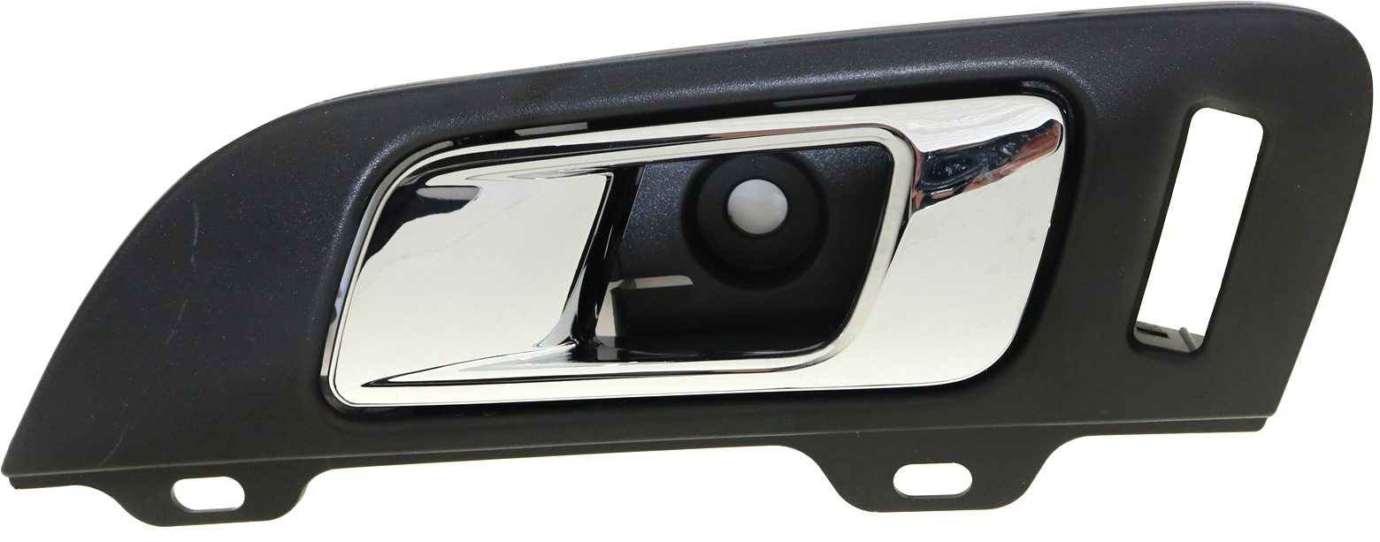 AM MKS 09-16 FRONT INTERIOR DOOR HANDLE LH Chrome Lever+Black Housing w o Appearance Package w Hole SKU REPL462154 OEM 8A5Z5422601AA