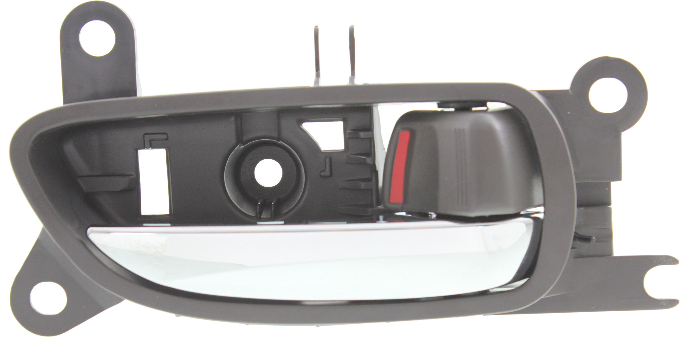 AM IS250 IS350-06-15 FRONT INTERIOR DOOR HANDLE RH Chrome Lever+Gray Housing Orchid Brown Plastic SKU REPL462159 OEM 6920730070E0