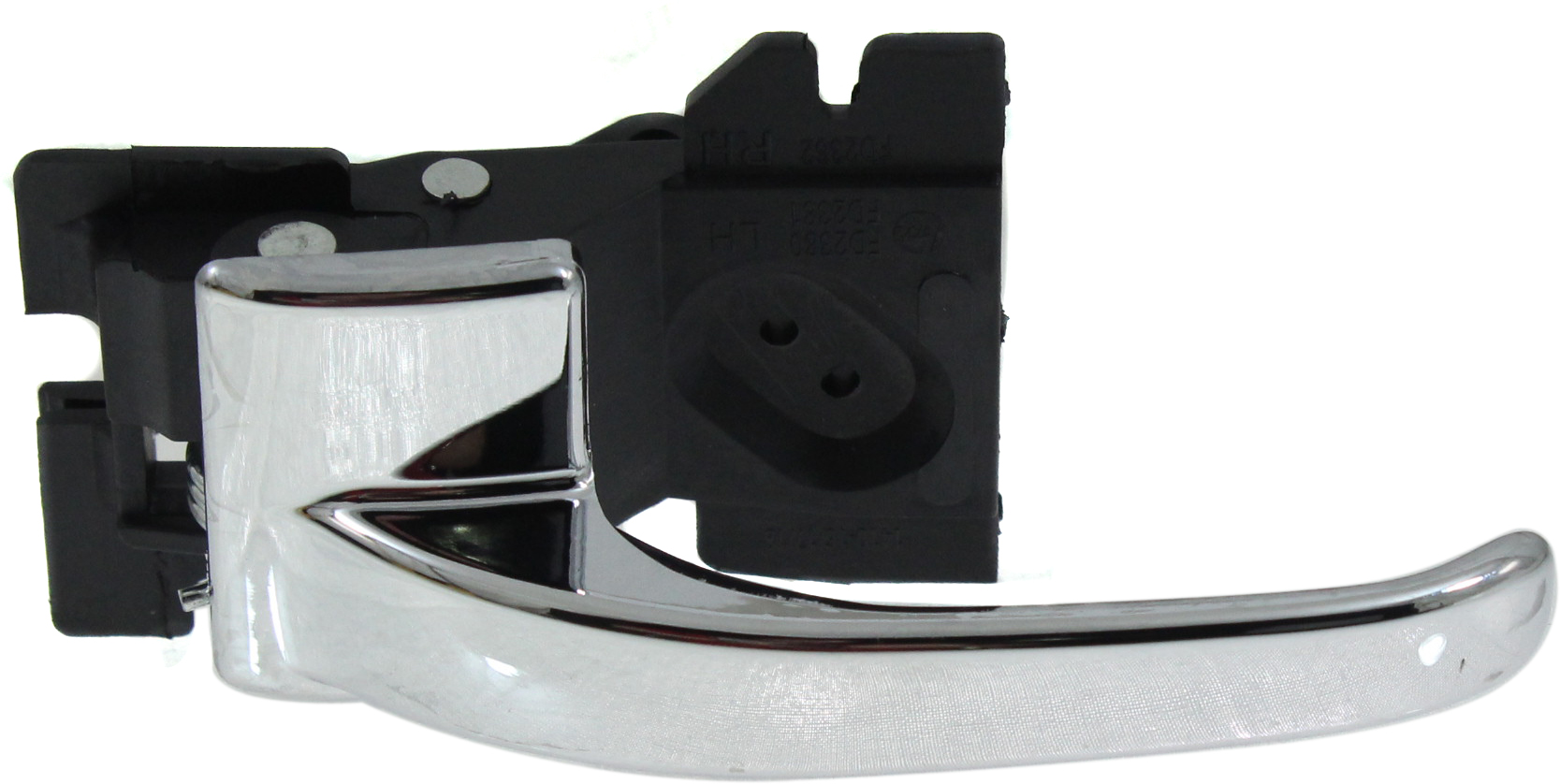 AM TOWN CAR 90-94 FRONT INTERIOR DOOR HANDLE LH Chrome Plastic =REAR LH SKU REPL462322 Partslink FO1352110 OEM F4VY5421819A