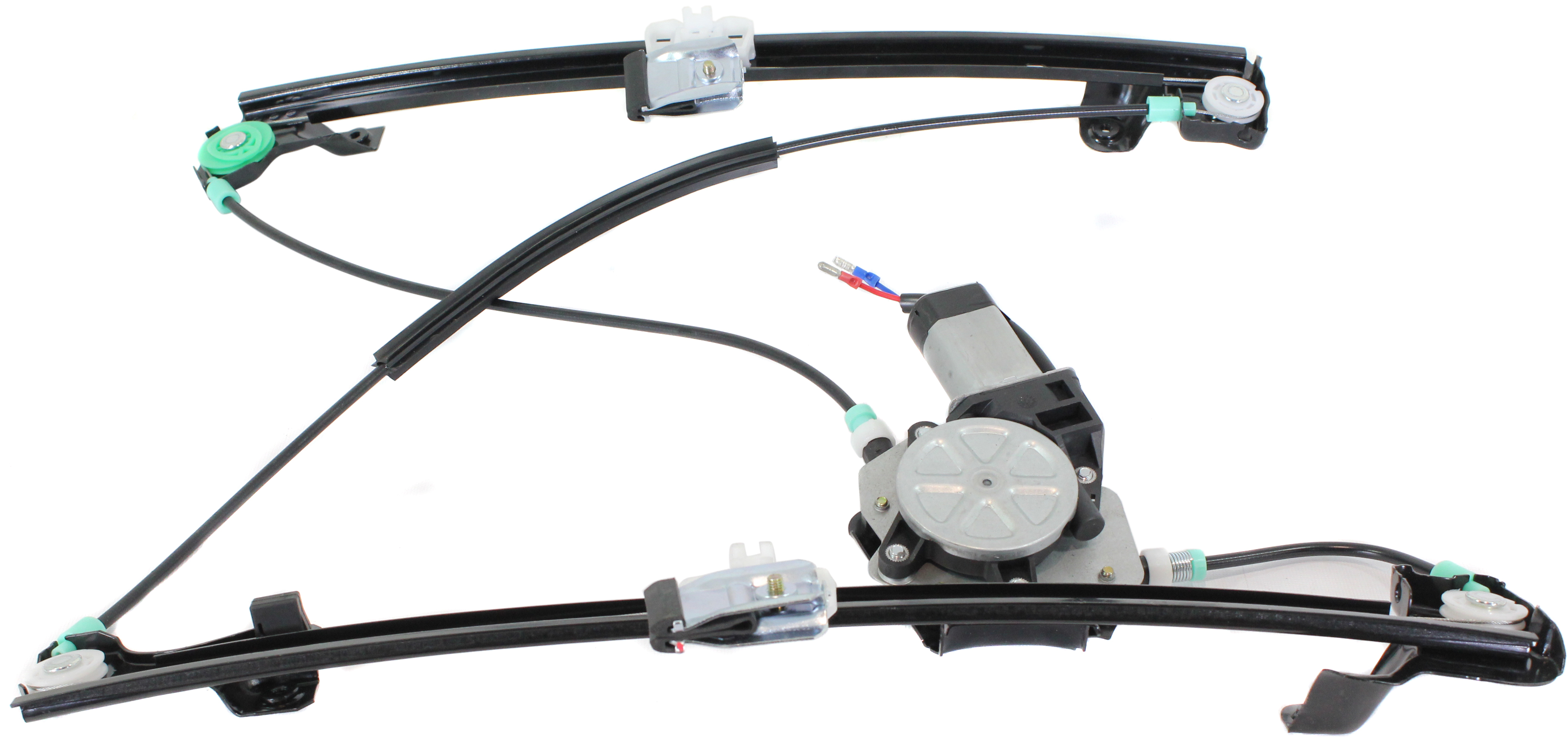 AM FREELANDER 02-05 FRONT WINDOW REGULATOR LH Power w motor SKU REPL462934 Partslink RO1350100 OEM LR006372
