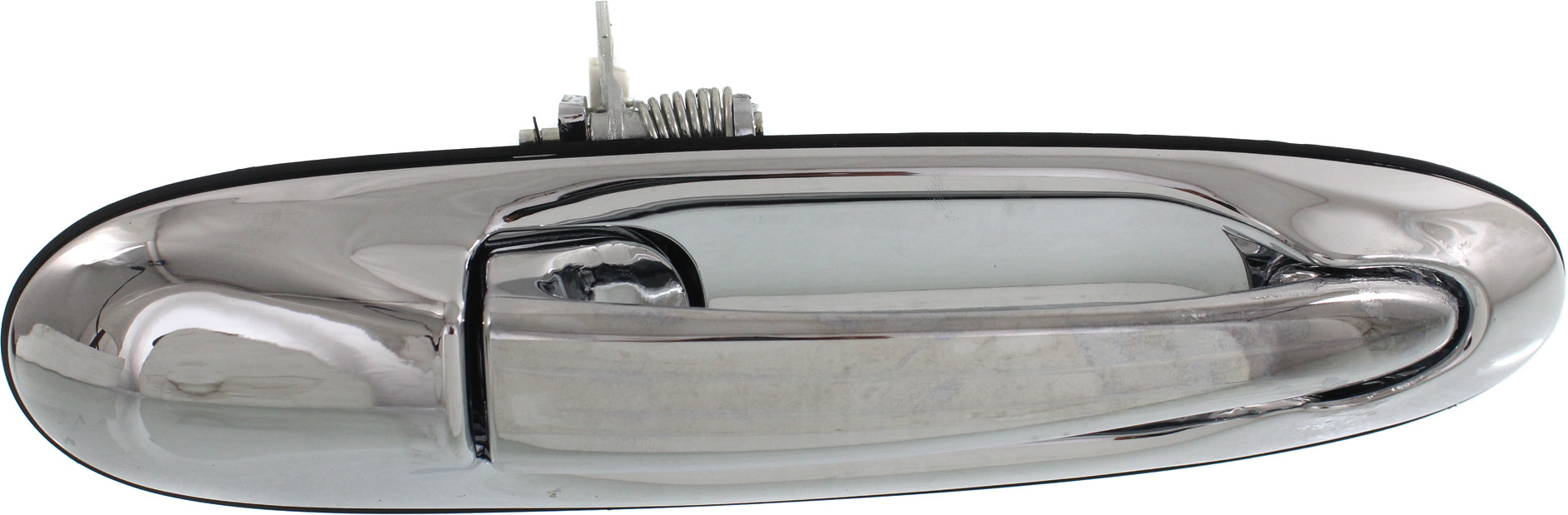 AM TOWN CAR 98-02 REAR EXTERIOR DOOR HANDLE RH All Chrome SKU REPL491309C Partslink FO1521129 OEM YW1Z5426604AA