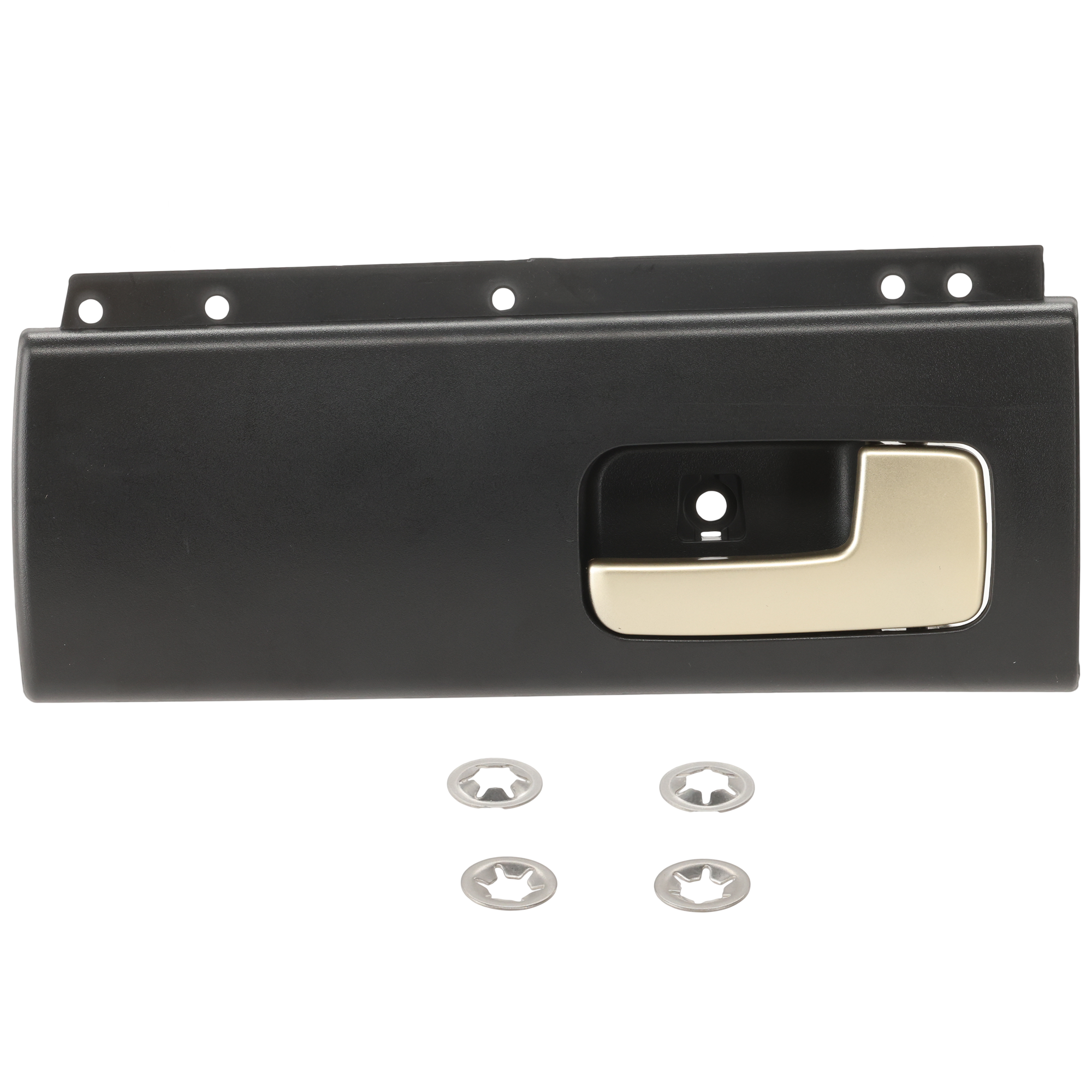 AM TOWN CAR 03-11 REAR INTERIOR DOOR HANDLE RH Chrome Gold Lever + Black Housing SKU REPL491311