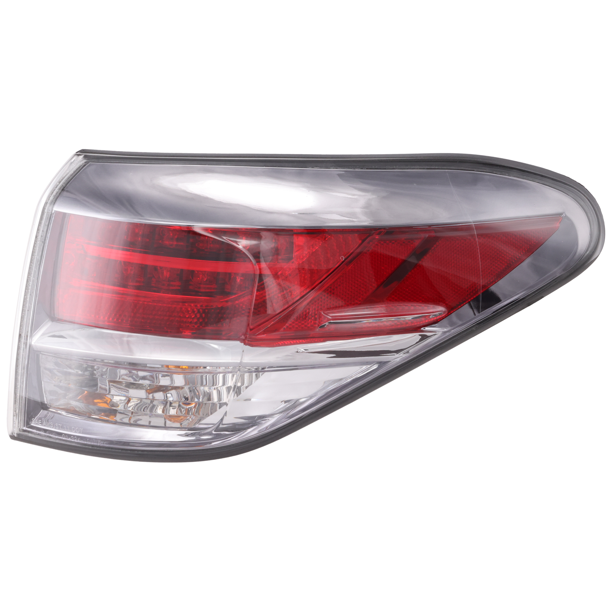AM RX350 RX450H 13-15 TAIL LAMP RH Outer Assembly Canada Built Vehicle SKU REPL730311 Partslink LX2805112 OEM 815500E090