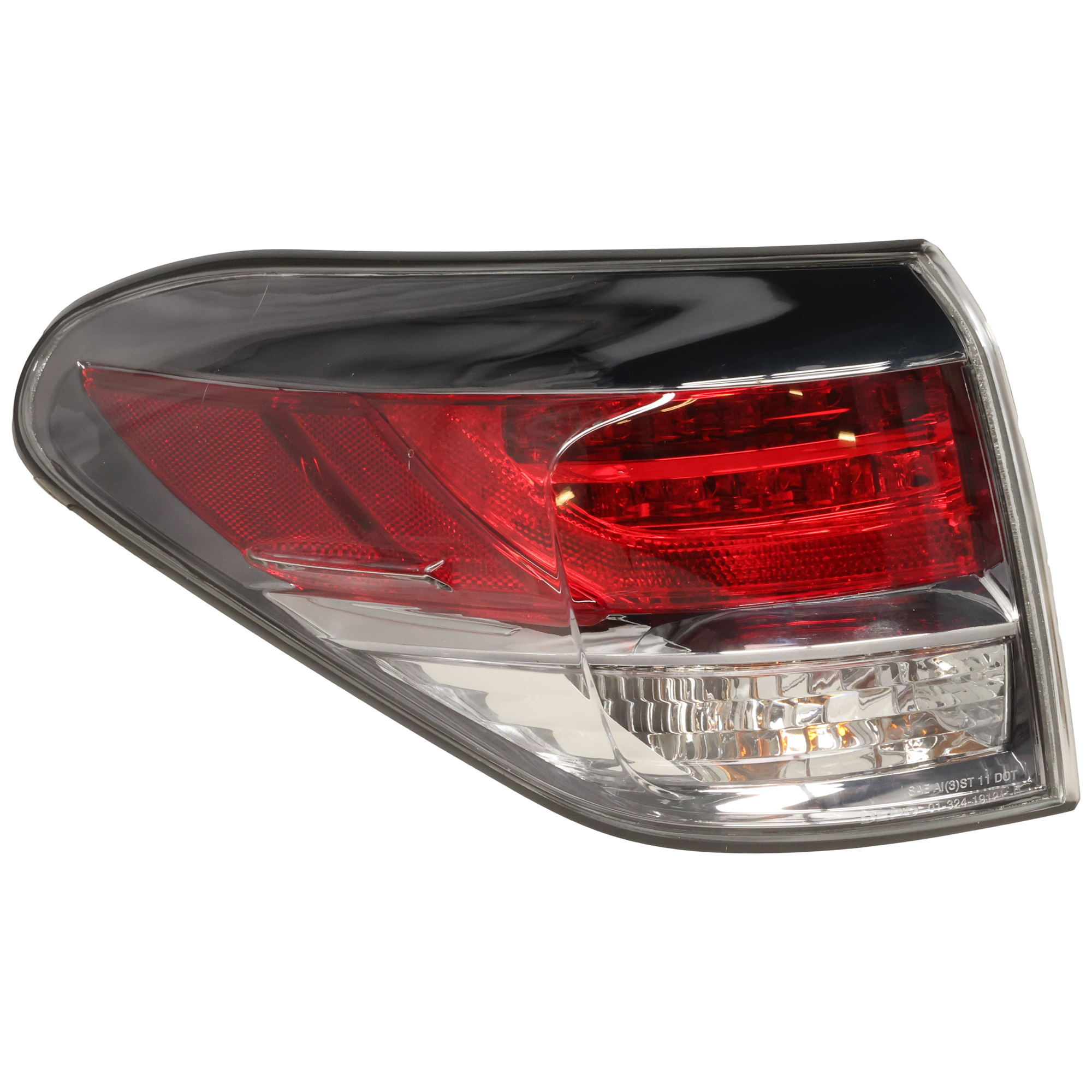 AM RX350 RX450H 13-15 TAIL LAMP LH Outer Assembly Canada Built Vehicle SKU REPL730312 Partslink LX2804112 OEM 815600E090