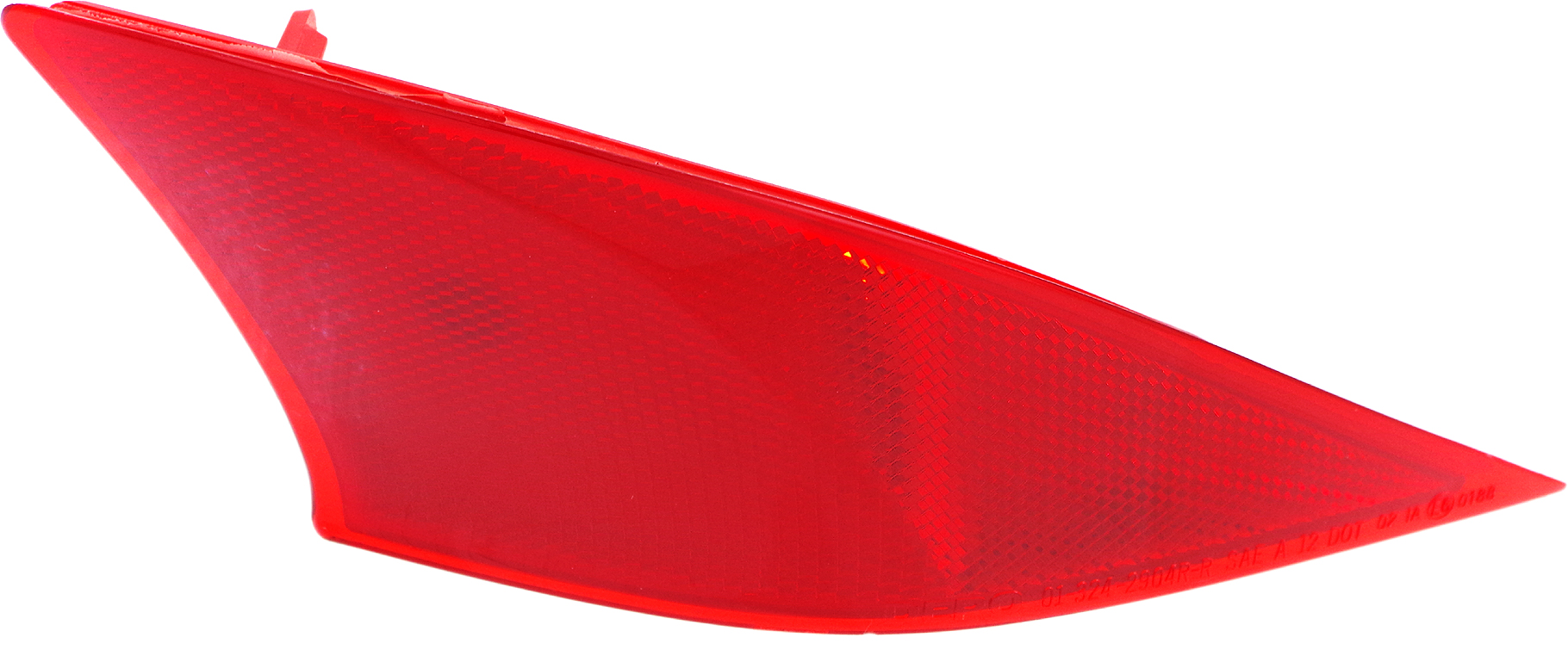 AM IS200T IS250 IS300 IS350-14-20 REAR BUMPER REFLECTOR RH Exc. C Model CAPA SKU REPL734903Q Partslink LX1185102C OEM 8191053051