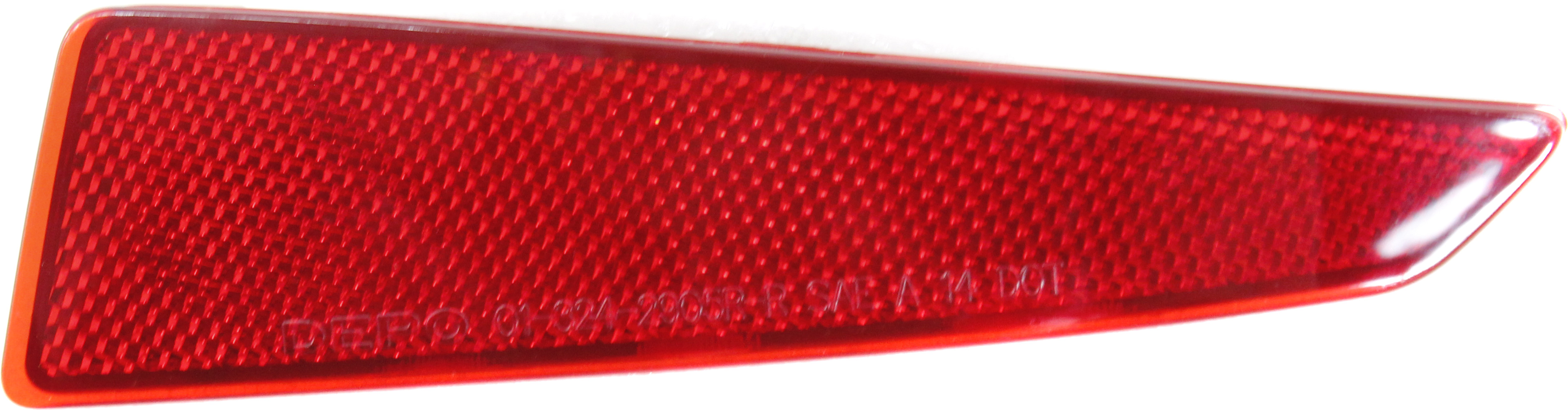 AM RX350 RX450H 16-19 RX350L RX450HL 18-22 REAR BUMPER REFLECTOR RH CAPA SKU REPL734905Q Partslink LX1185103C OEM 8191048050