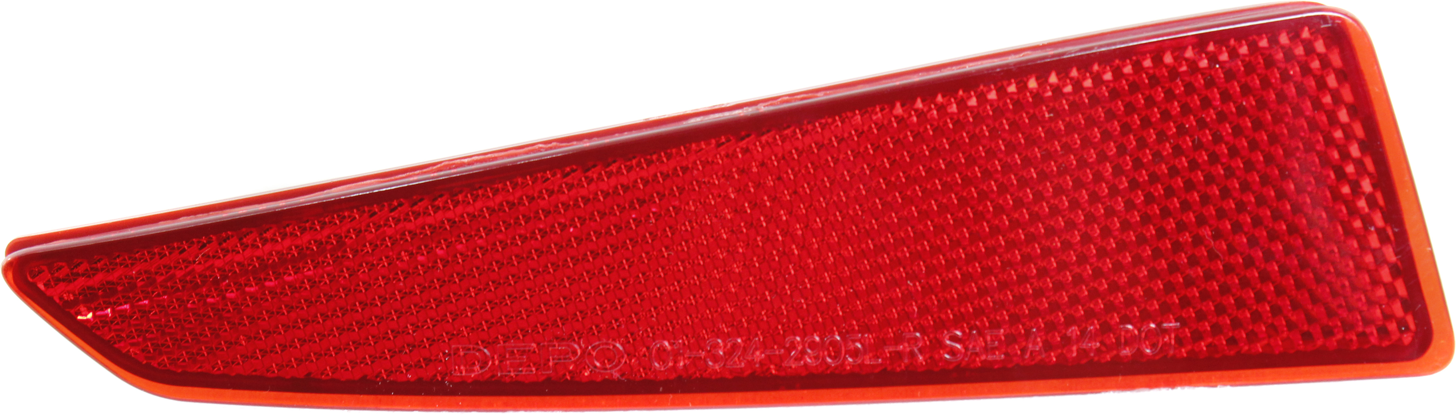 AM RX350 RX450H 16-19 RX350L RX450HL 18-22 REAR BUMPER REFLECTOR LH CAPA SKU REPL734906Q Partslink LX1184103C OEM 8192048050
