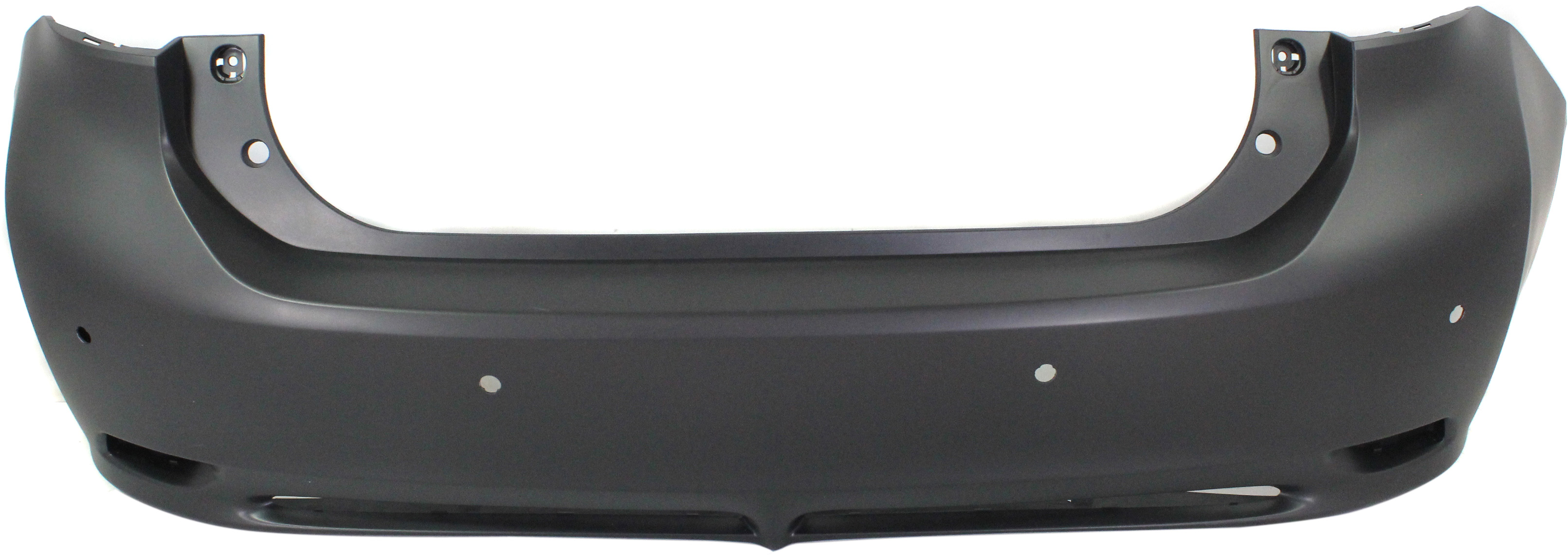 AM CT200H 11-13 REAR BUMPER COVER Primed w o F Sport Pkg w Parking Aid Snsr Holes SKU REPL760116P Partslink LX1100153 OEM 5215976901