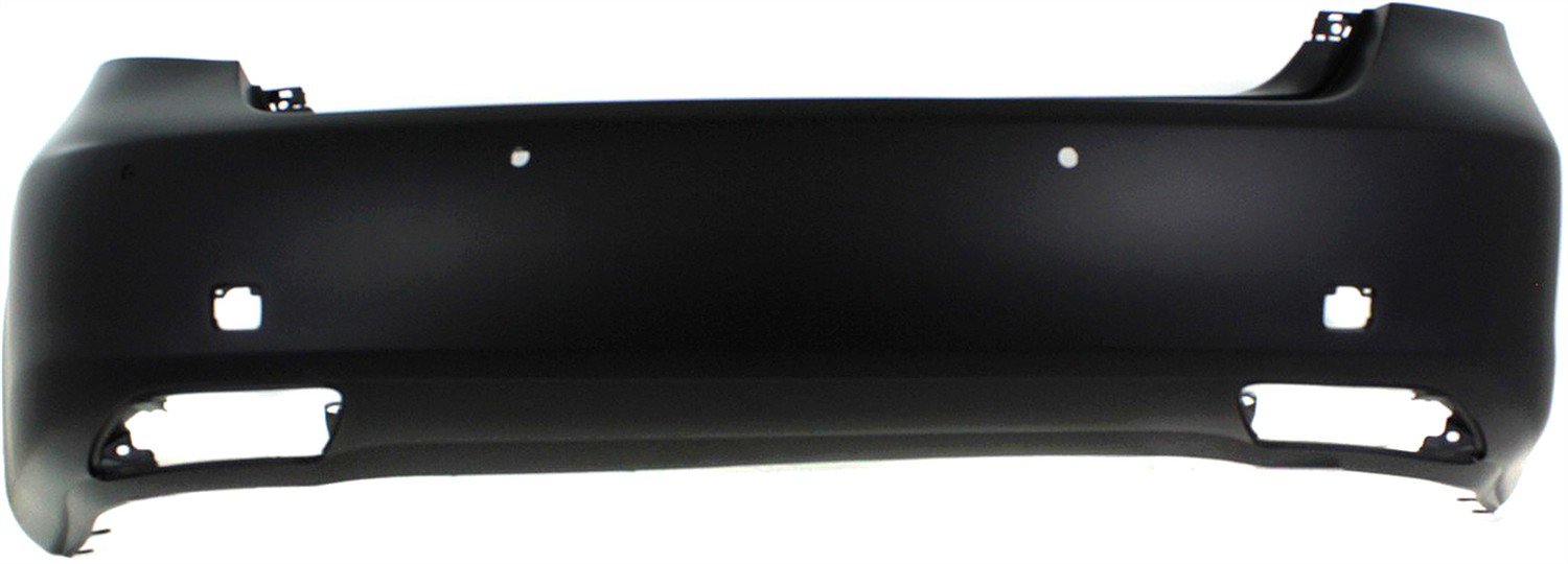 AM LS460 LS600H 07-09 REAR BUMPER COVER Primed w Park Assist Snsr Holes SKU REPL760122P Partslink LX1100134 OEM 5215950912