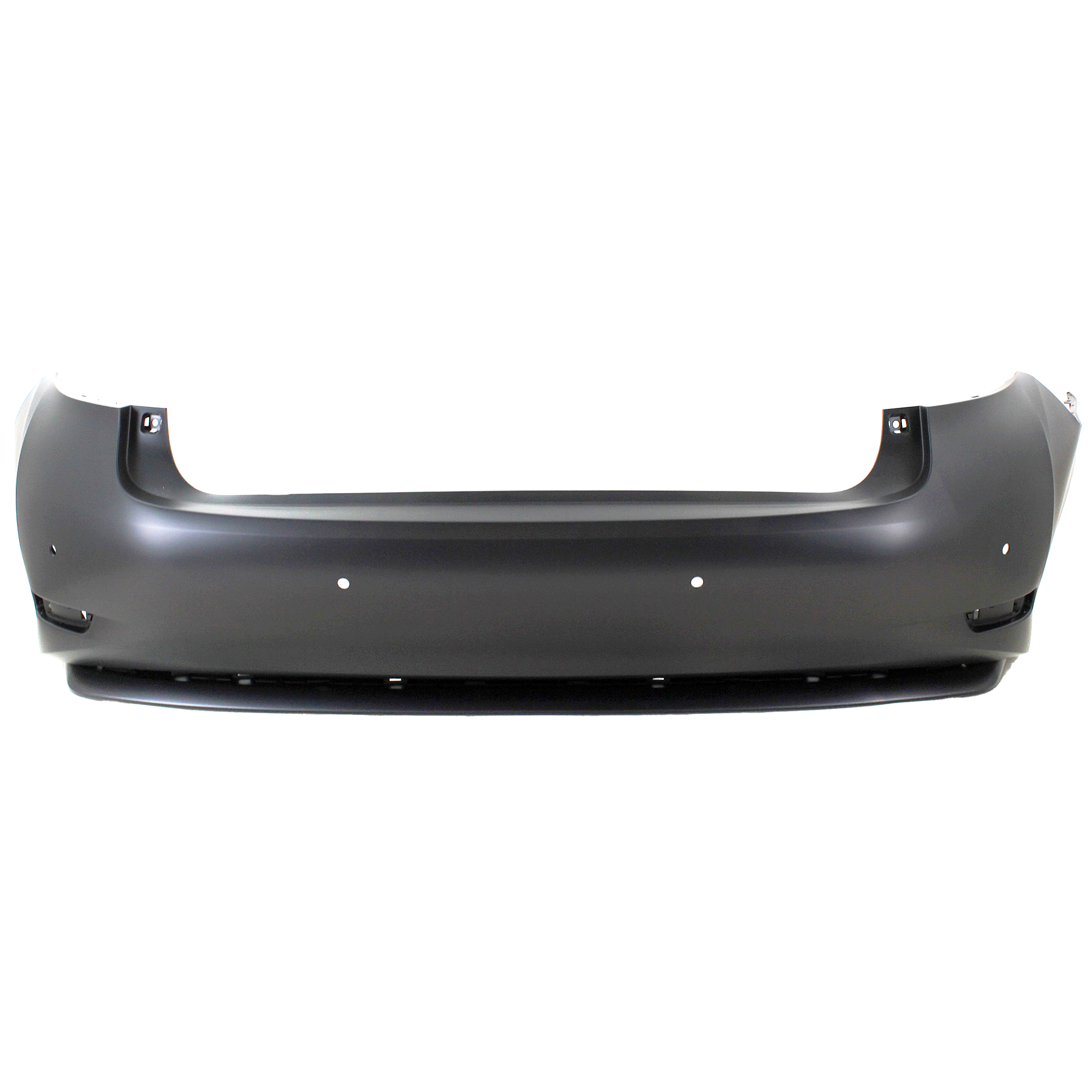 AM ES300H 13-15 REAR BUMPER COVER Primed w Molding and Parking Aid Sensor Holes SKU REPL760130P Partslink LX1100163 OEM 5215933955