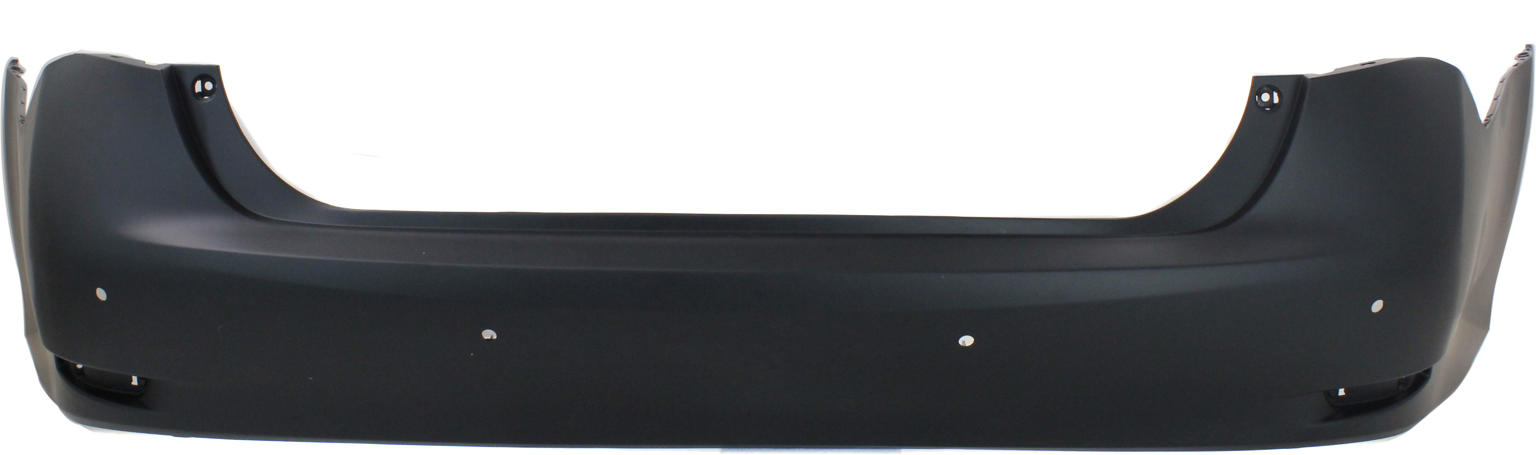 AM GS350 GS450H 14-15 REAR BUMPER COVER Primed GS450H w or w o F Sport Pkg w Parking Aid Snsr Holes CAPA SKU REPL760147PQ Partslink LX1100179C OEM 5215930964